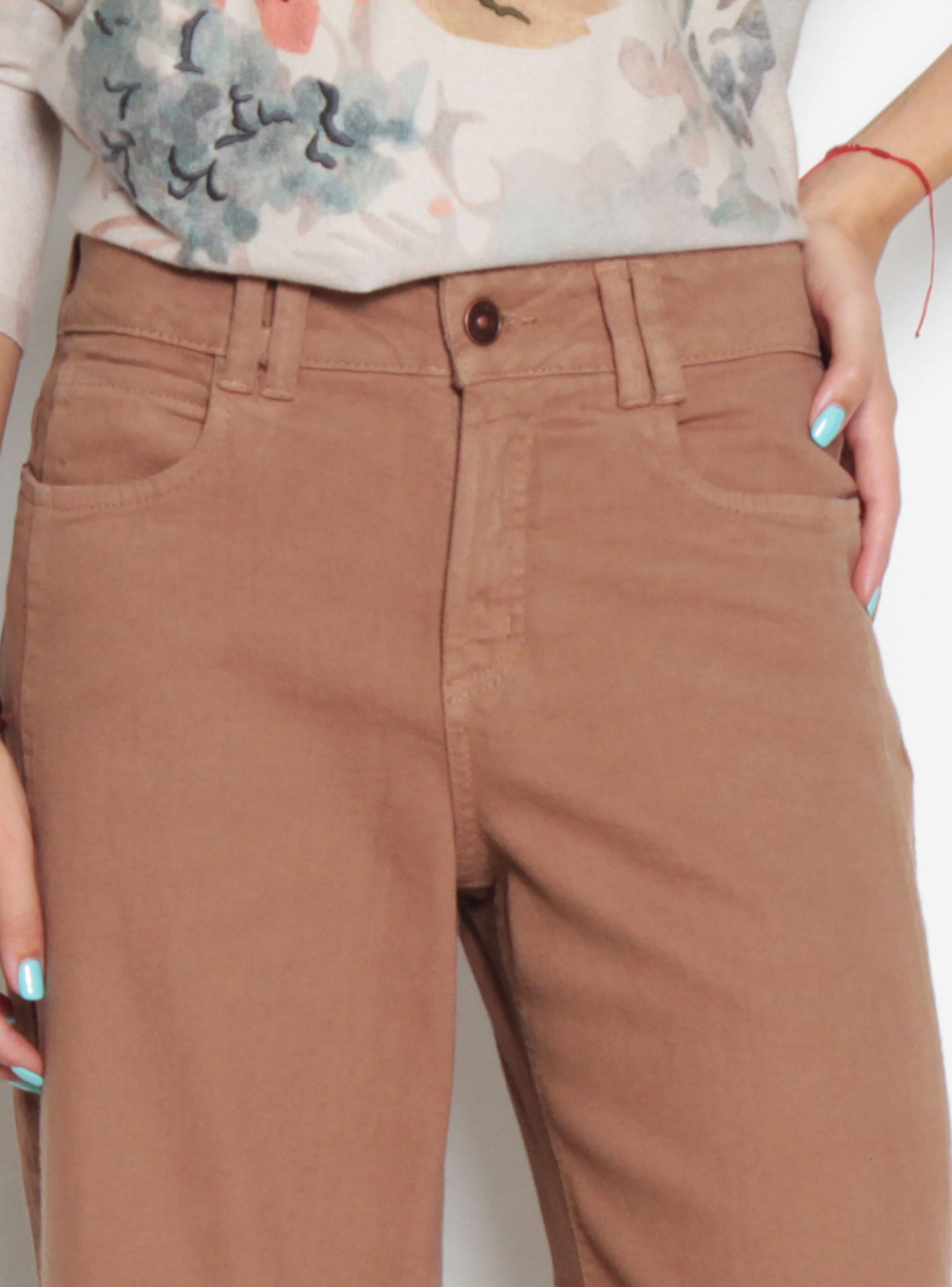 Jeans Tiro Medio Wide Pretina Jt35-2