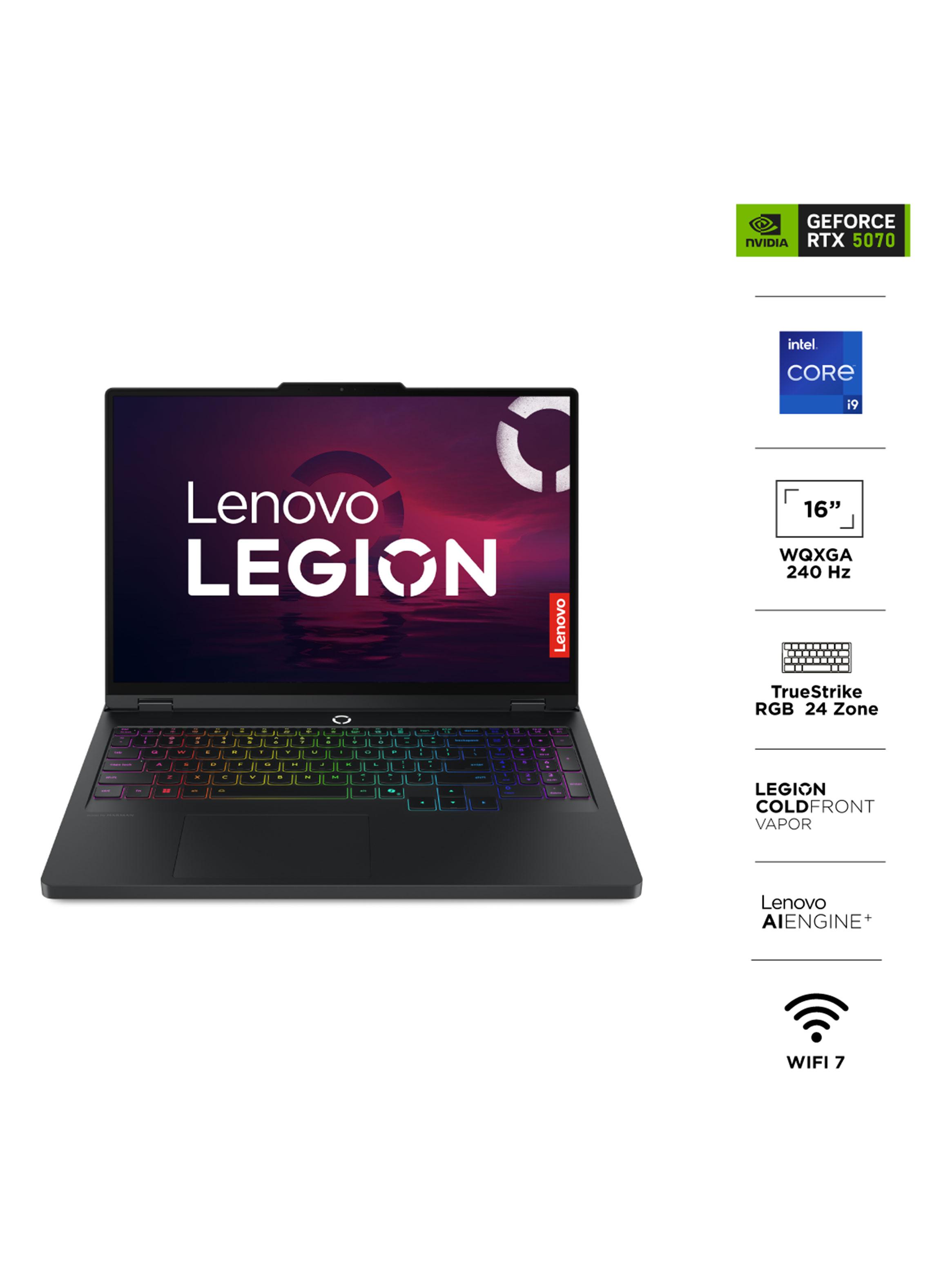 Notebook Gamer Legion Pro 5 i9-14900HX 32GB 1TB RTX5070 8GB 16'' WQXGA 240Hz-1