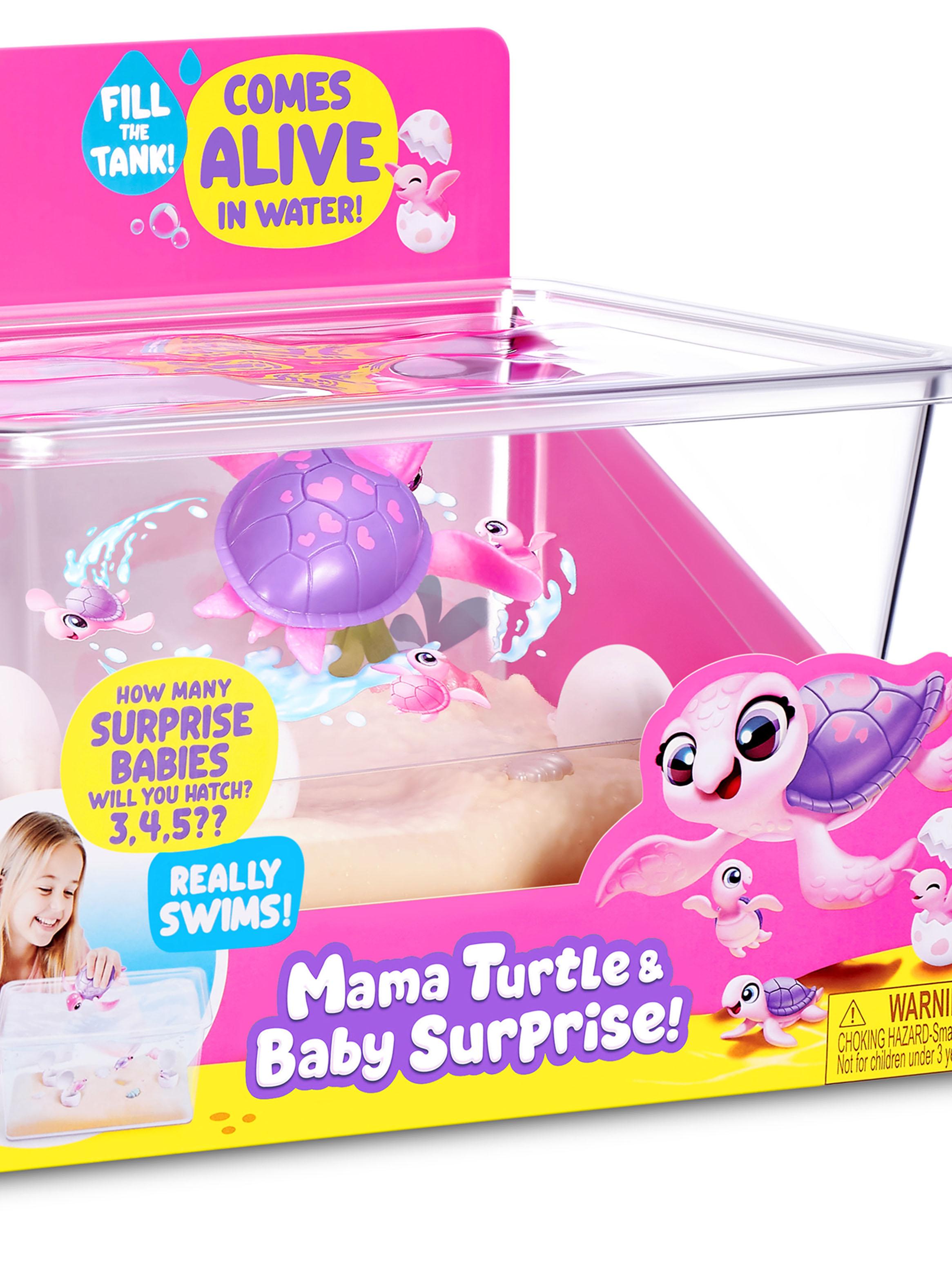 Set de Animales Mamá y Bebé Tortuga Sorpresa-1