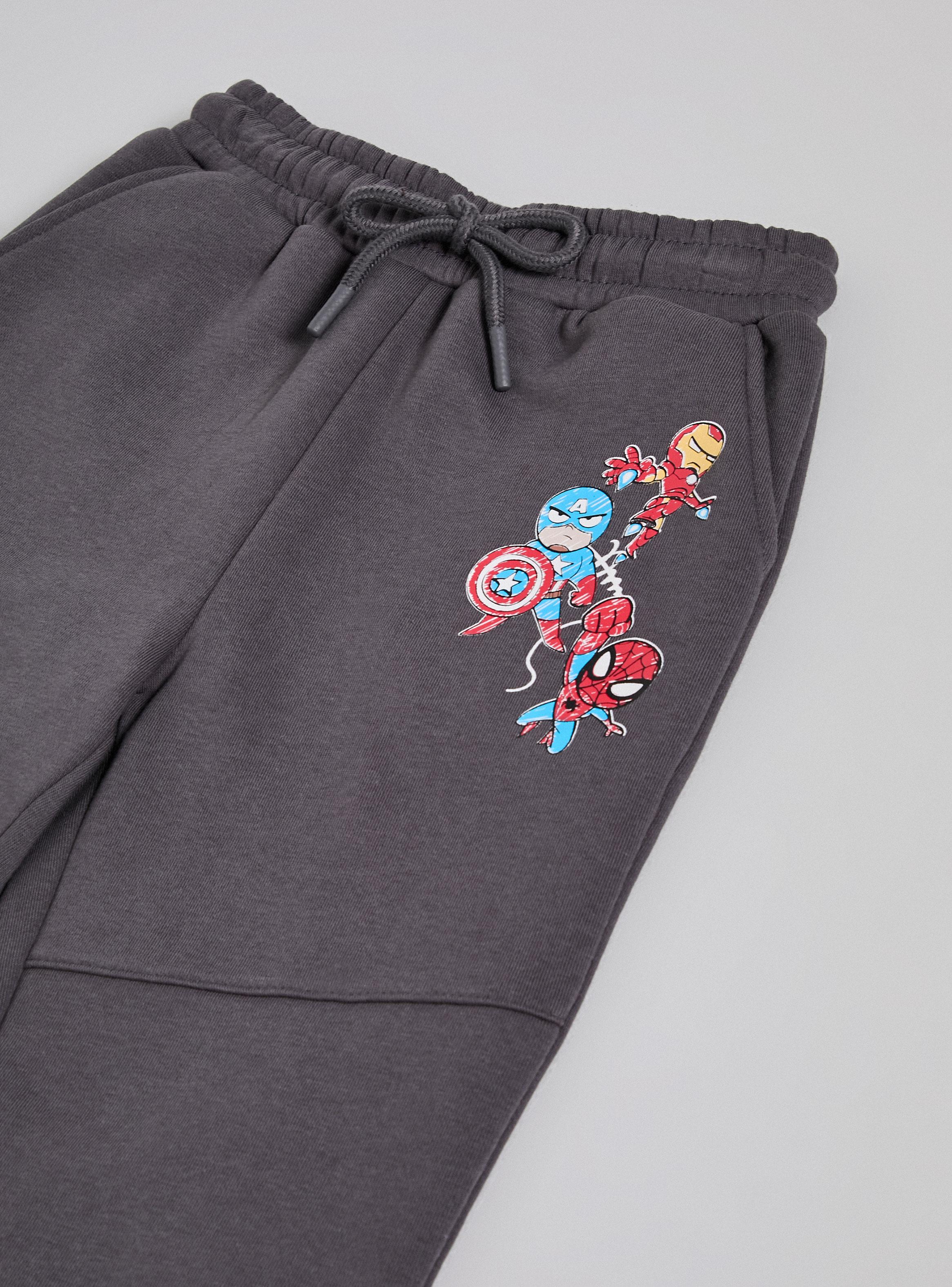 Pantalón de Buzo Jogger Personajes Avengers Algodón-3