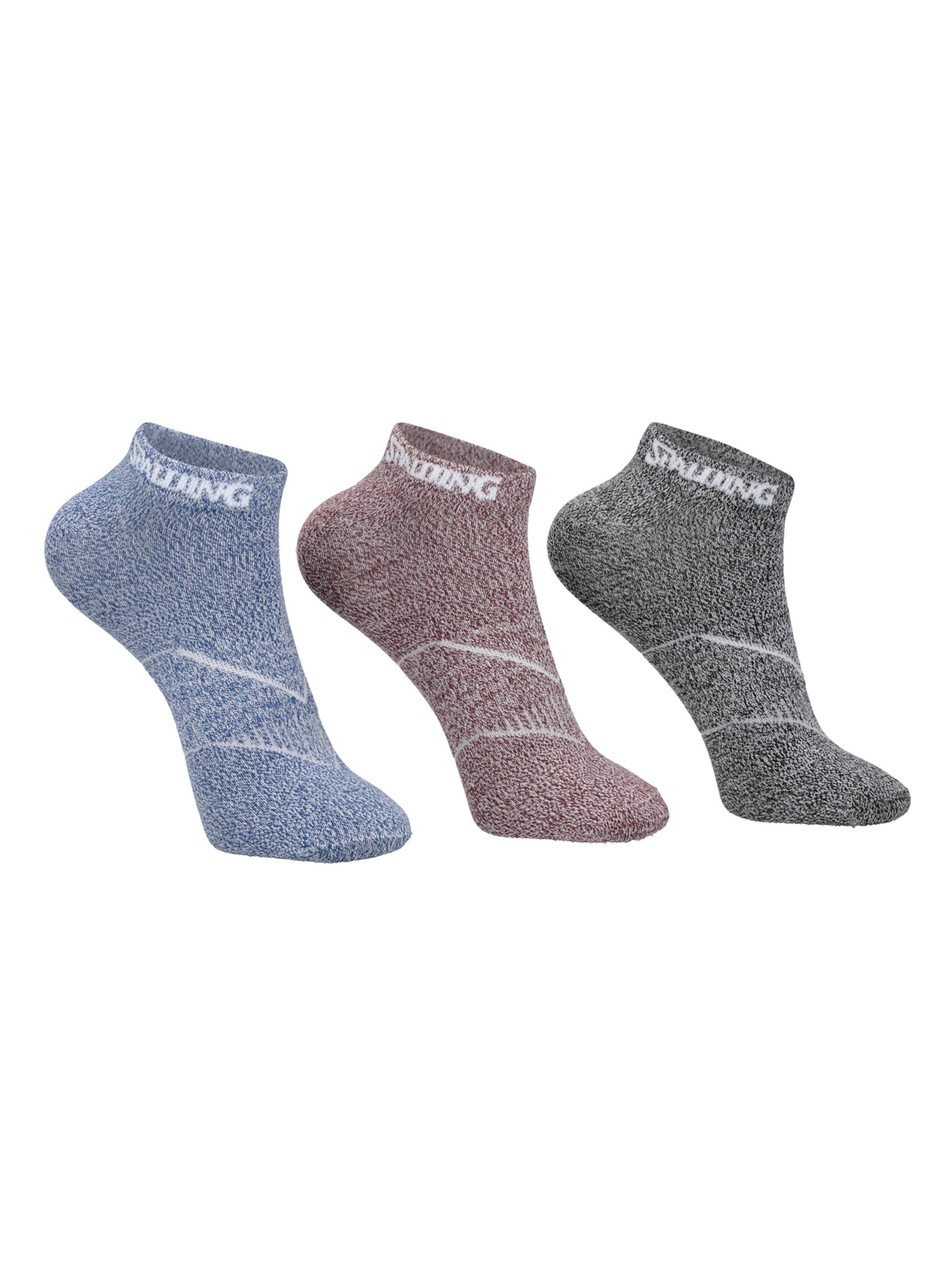 3 Pack Calcetín Cortos Multicolor Low Cut-0