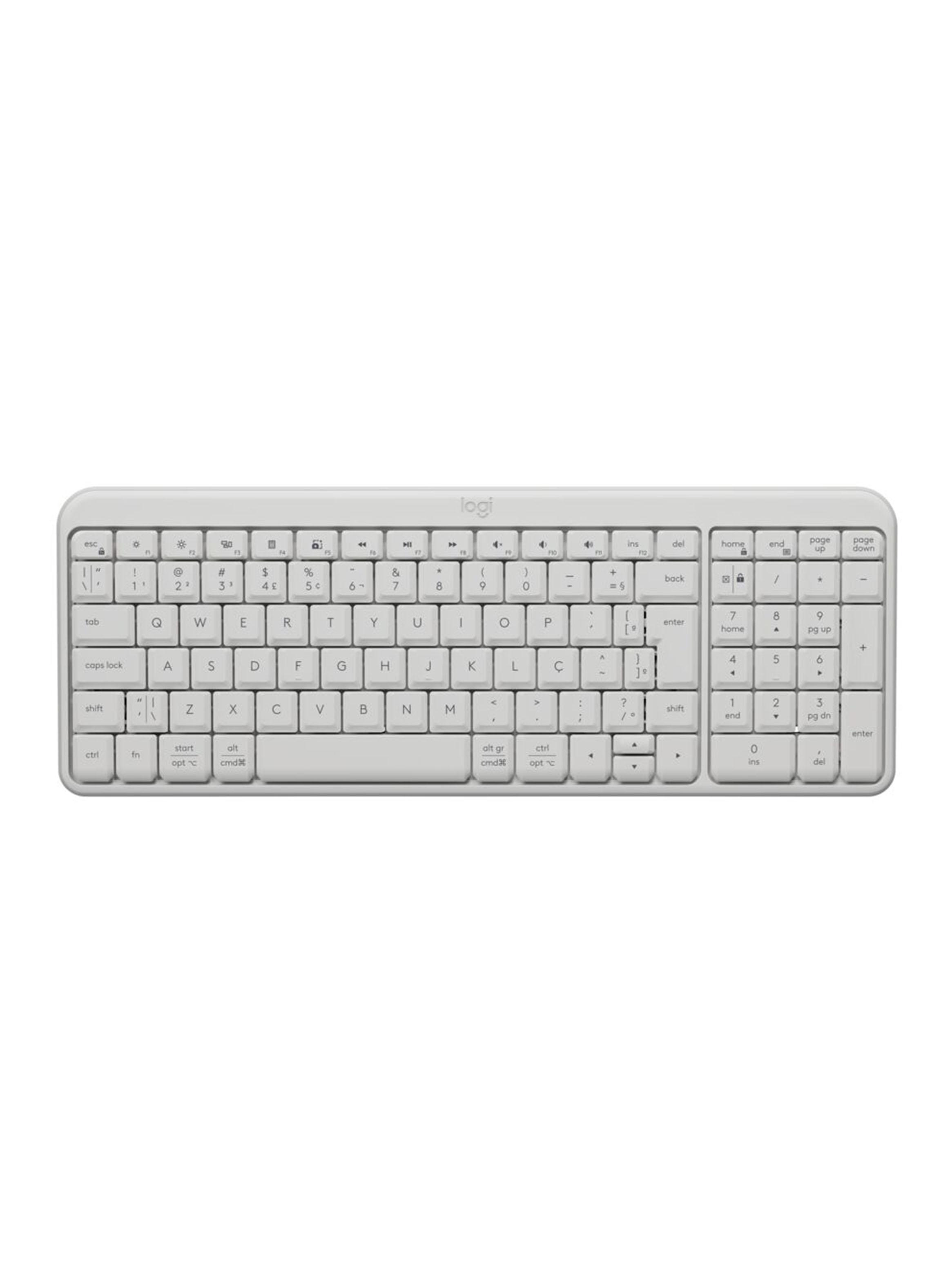 Teclado K250 Blanco-0