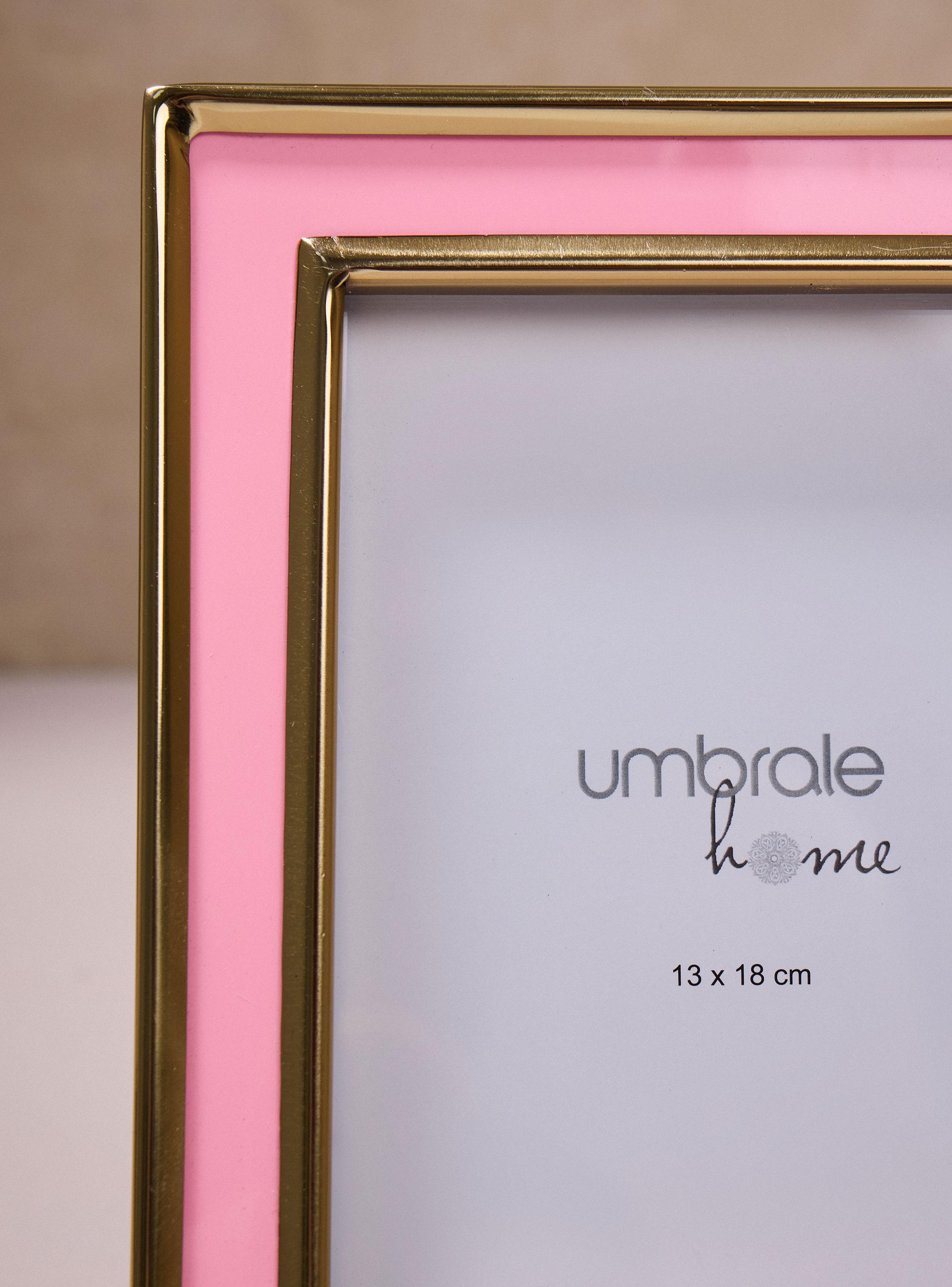 Marco Fotos Metal Rosado-2