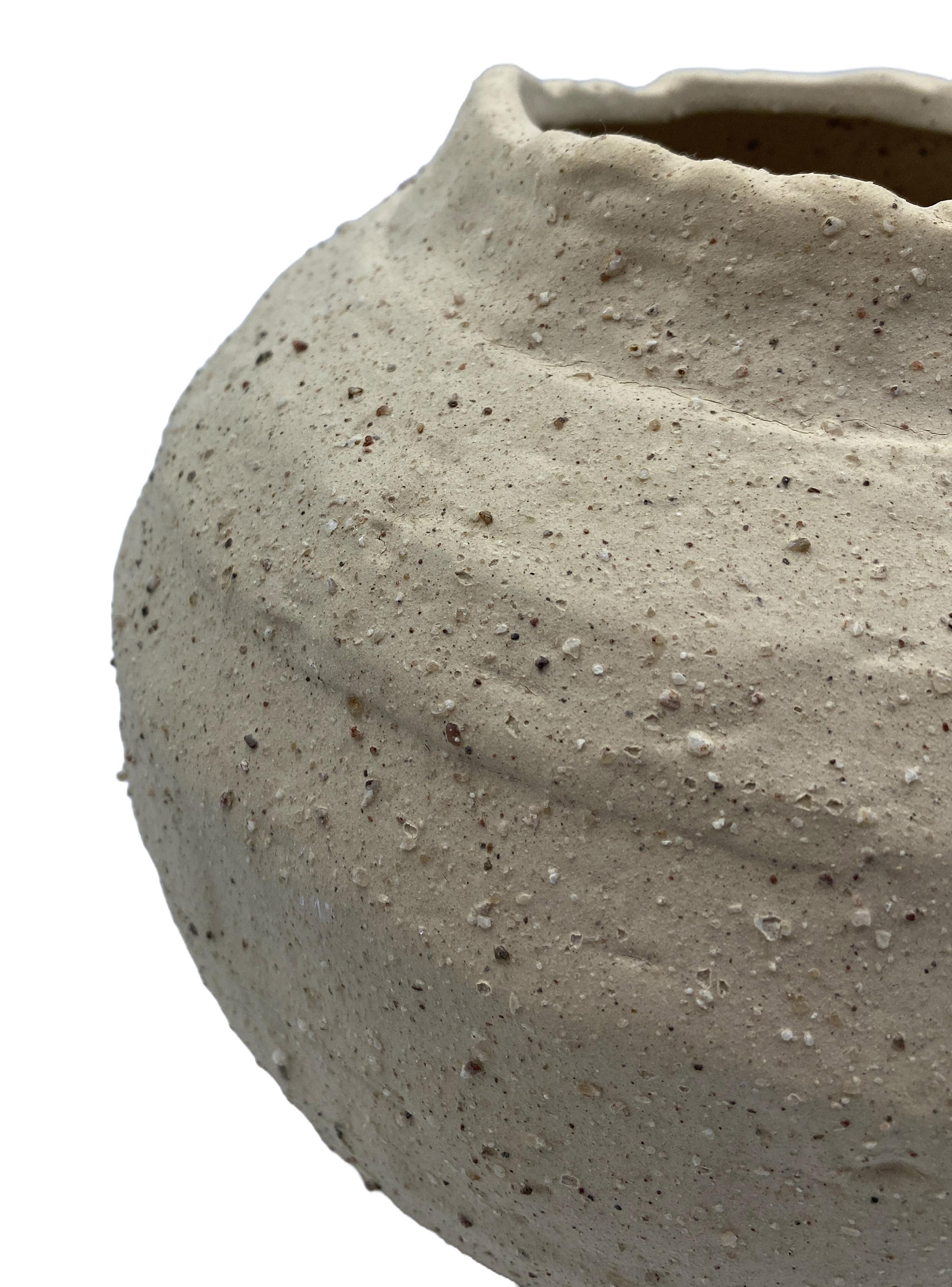 Jarrón Redondo Wabi Sabi S 20x20x19 cm-2