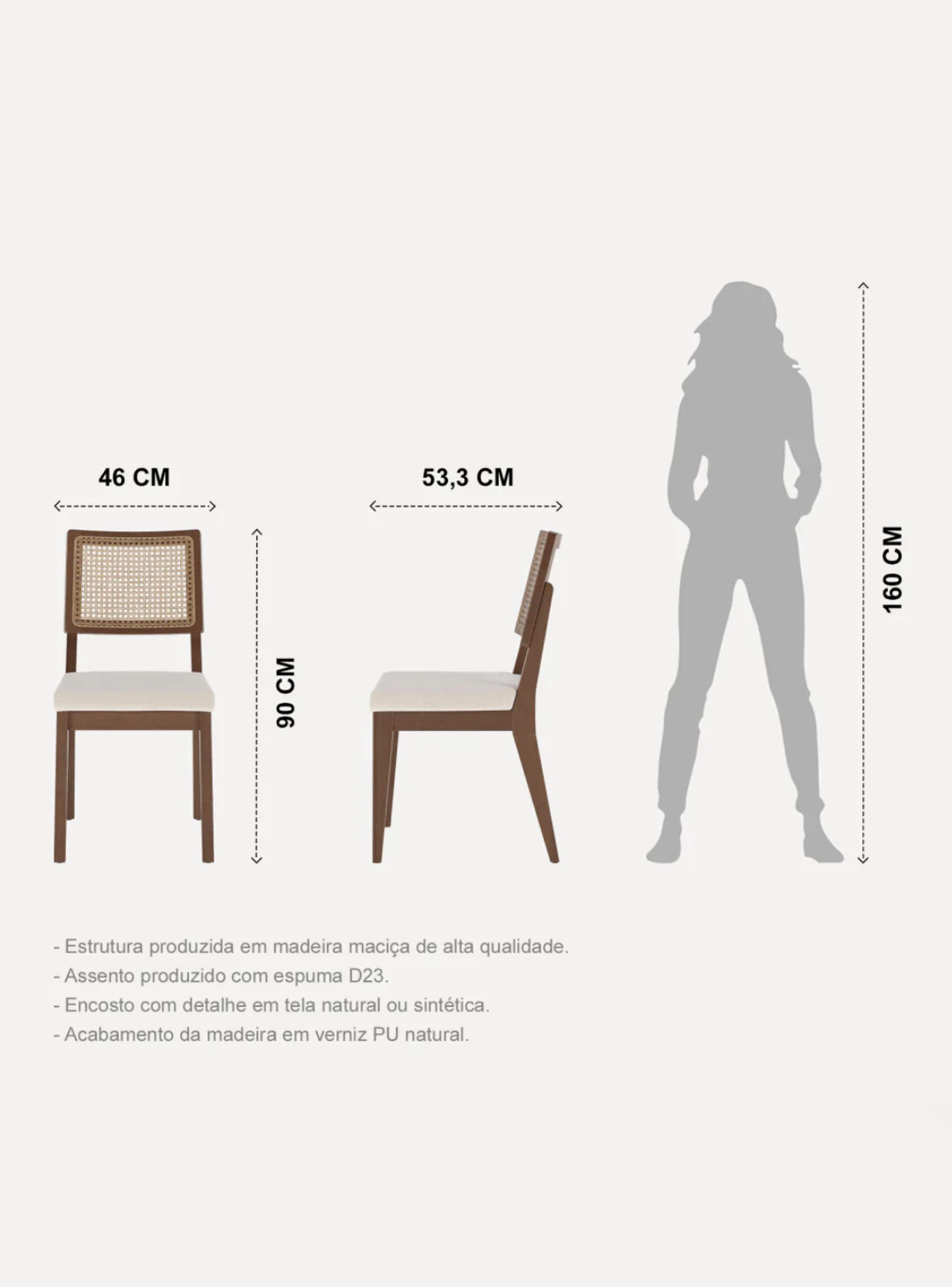 Juego de Comedor Donatella Red 115 cm + 4 Sillas Saga-3