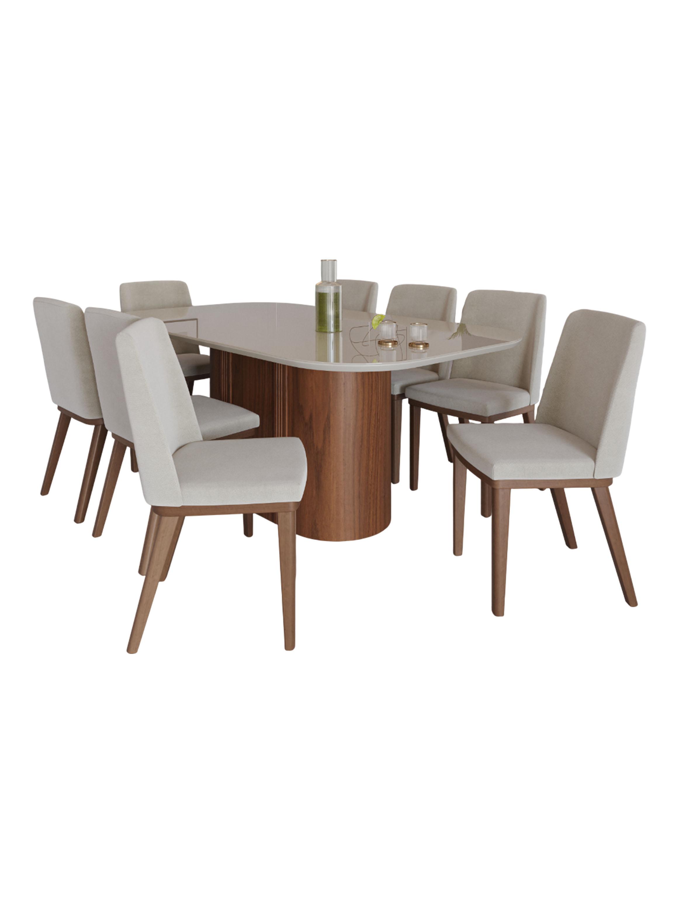 Juego de Comedor Kalina 1.8 6 Sillas Kalina Soft-0