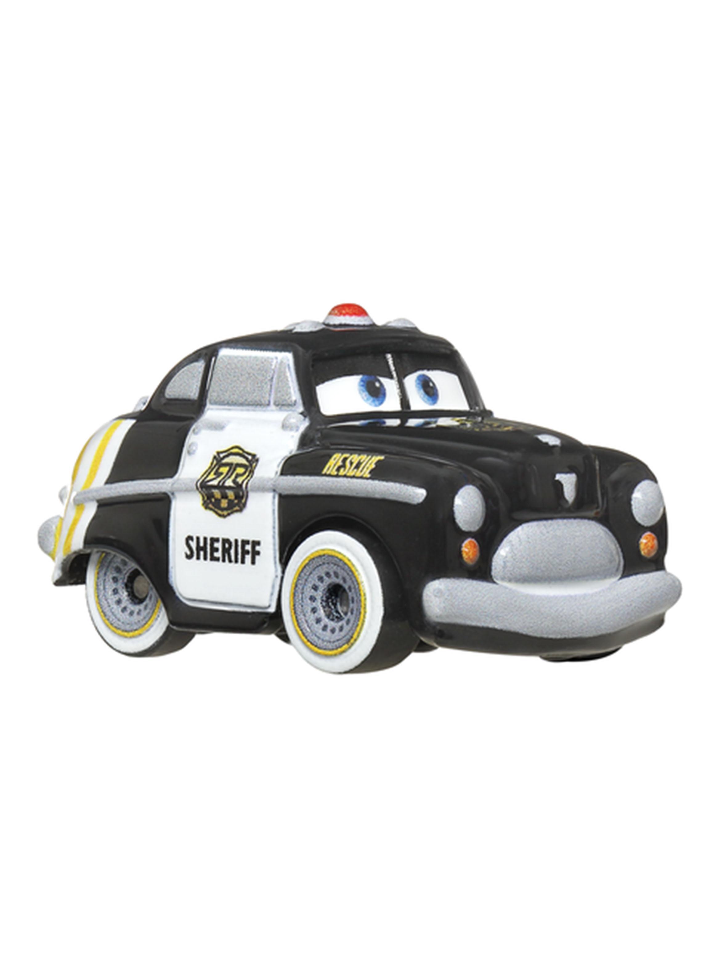 Pack 3 Autos: McQueen, Chick Hick y Sheriff-3