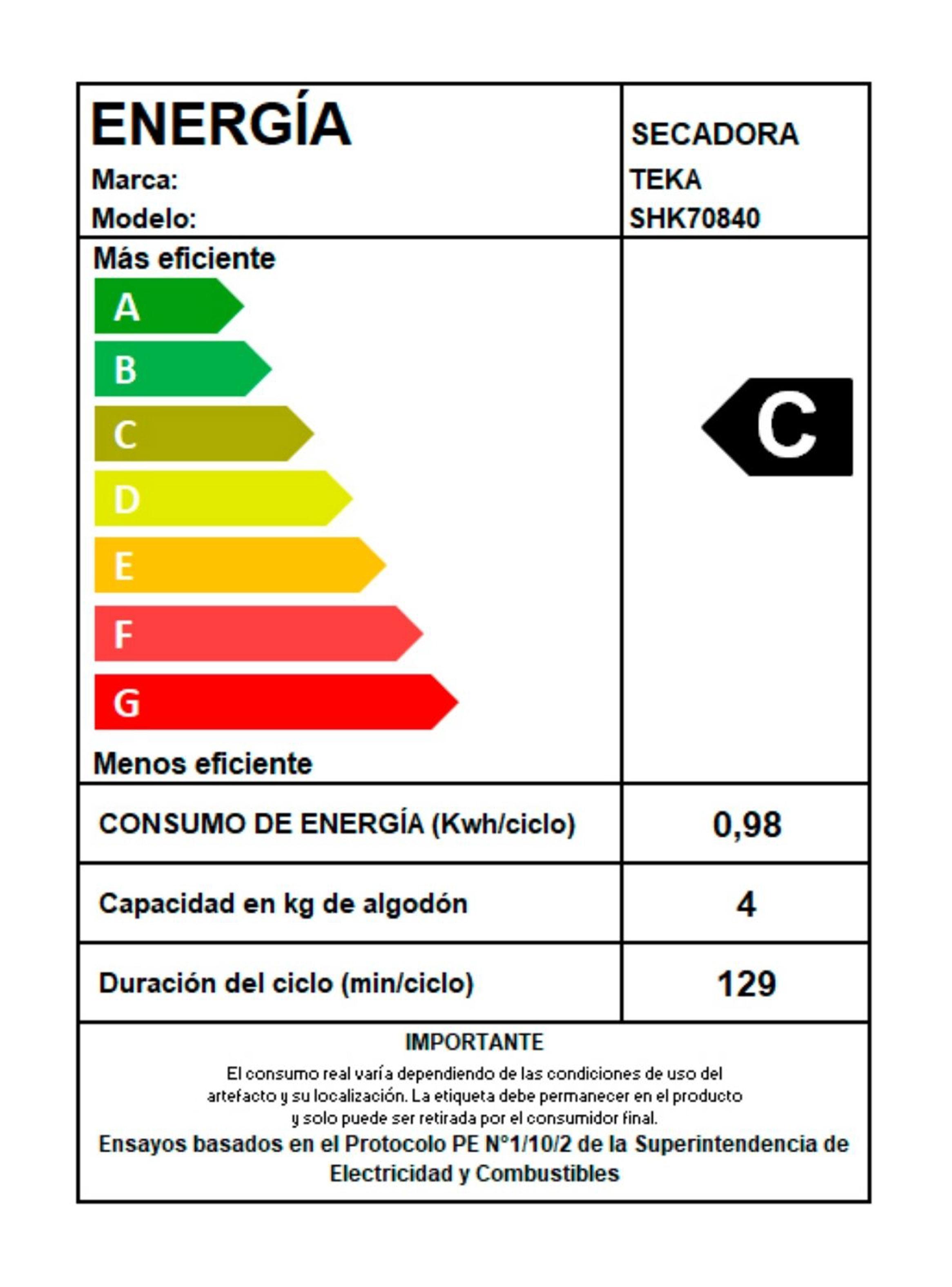 Secadora Frontal 8 Kg con Bomba de Calor SHK70840W Blanco-5