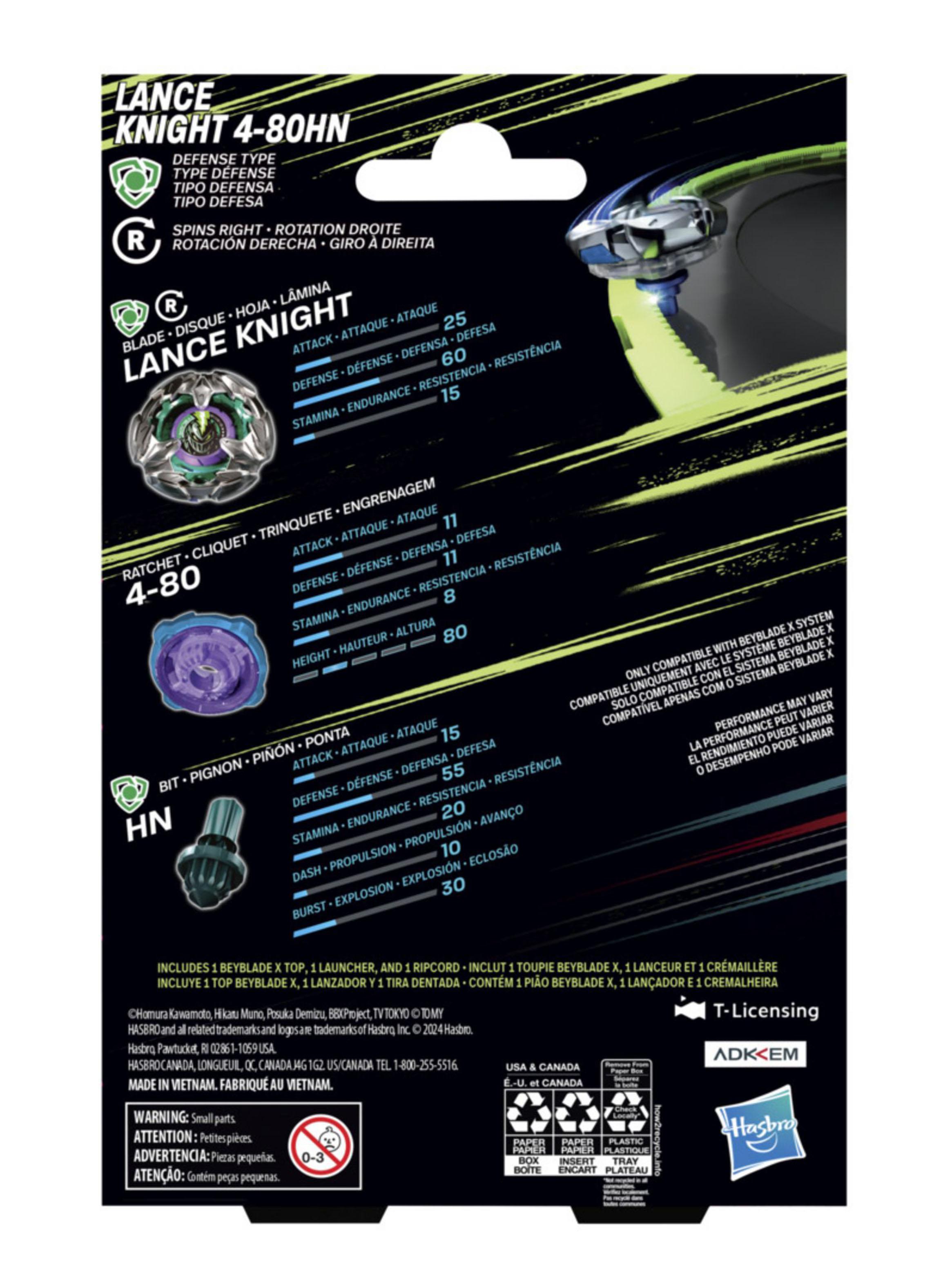 Trompo Kit Inicial Lance Knight 4-80HN-3