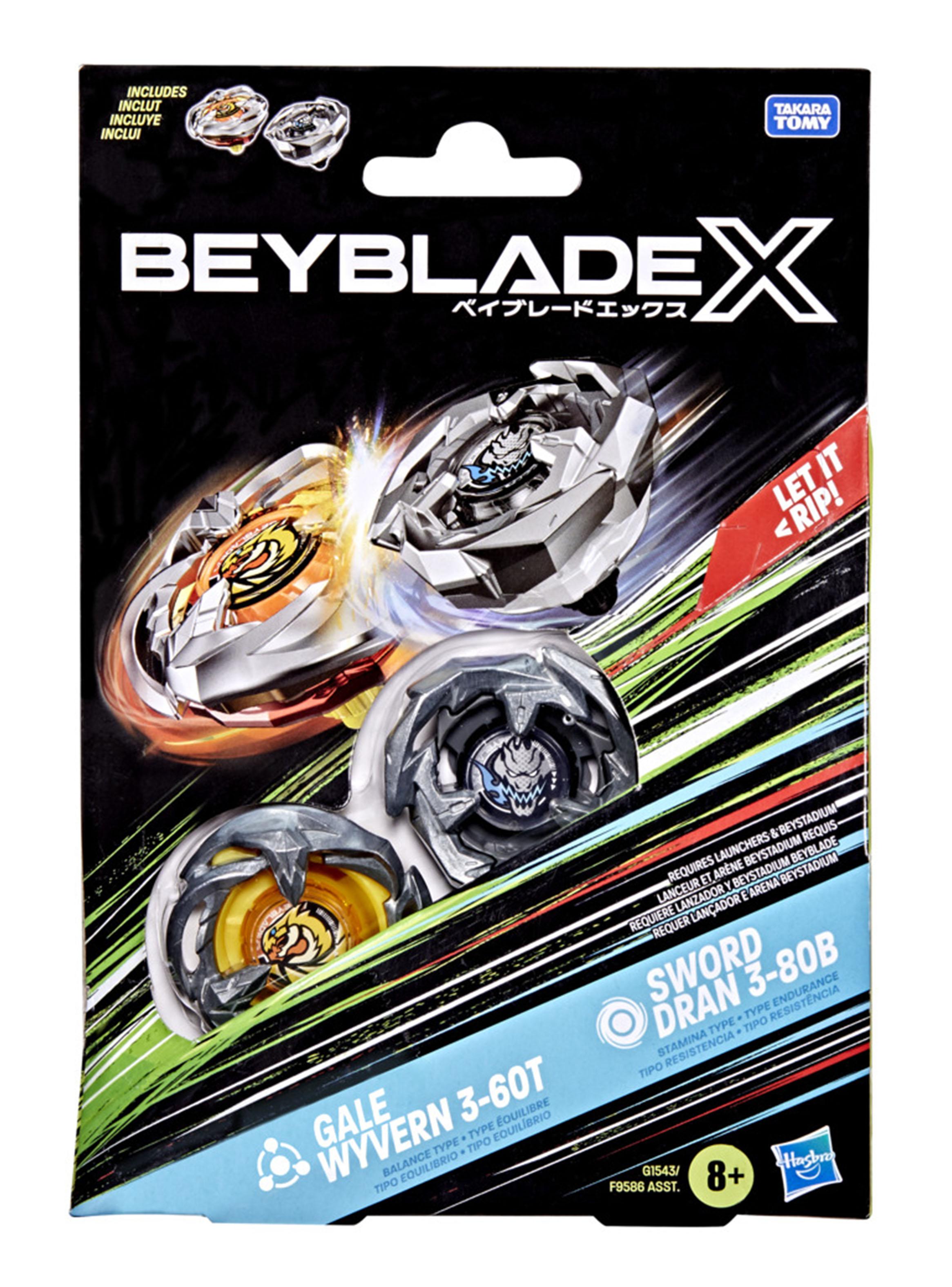 Pack Trompo Doble Gale Wyvern 3-60T y Sword Dran 3-80B-4