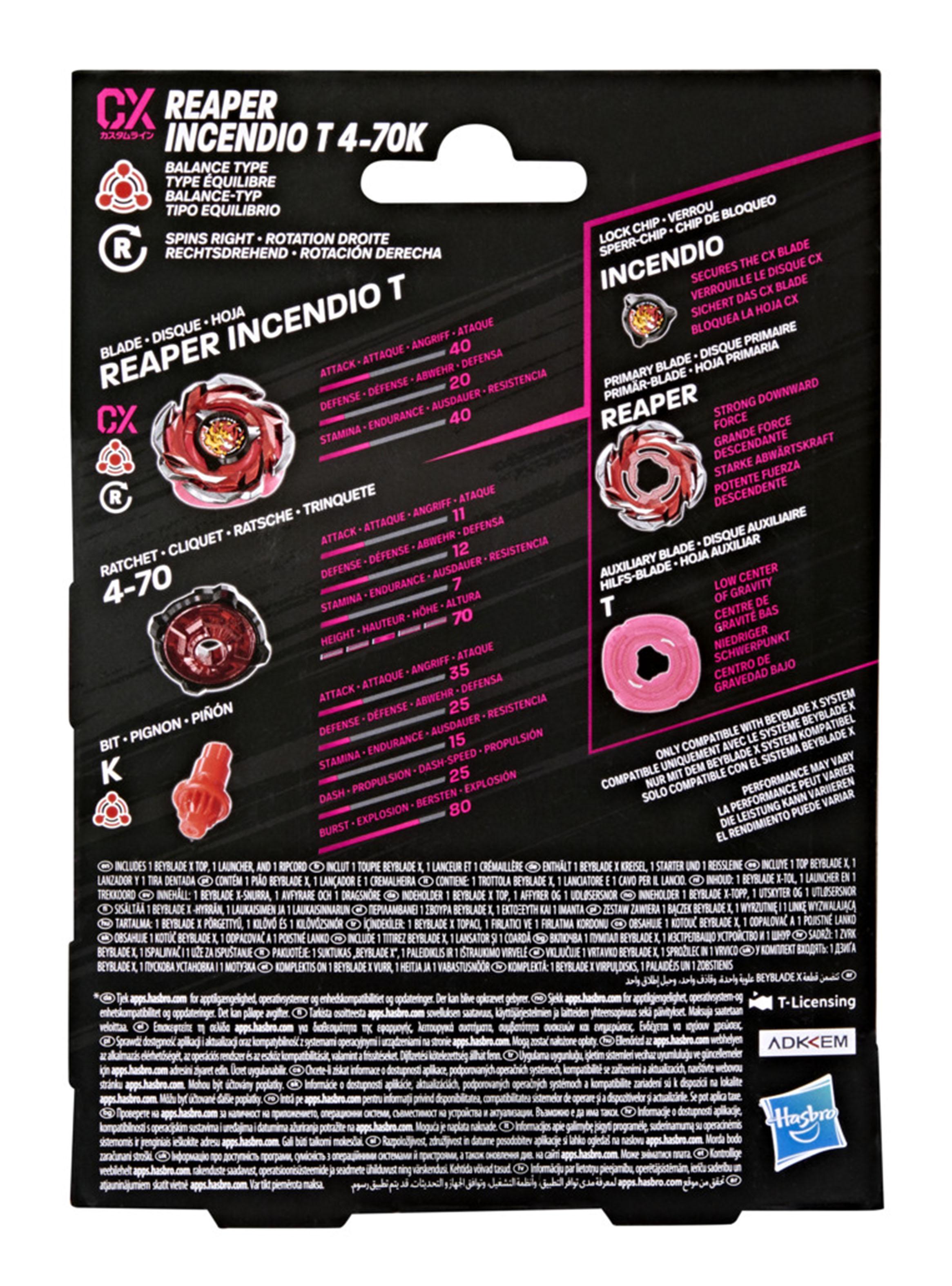 Trompo Kit Inicial Reaper Incendio T 4-70K CX-4