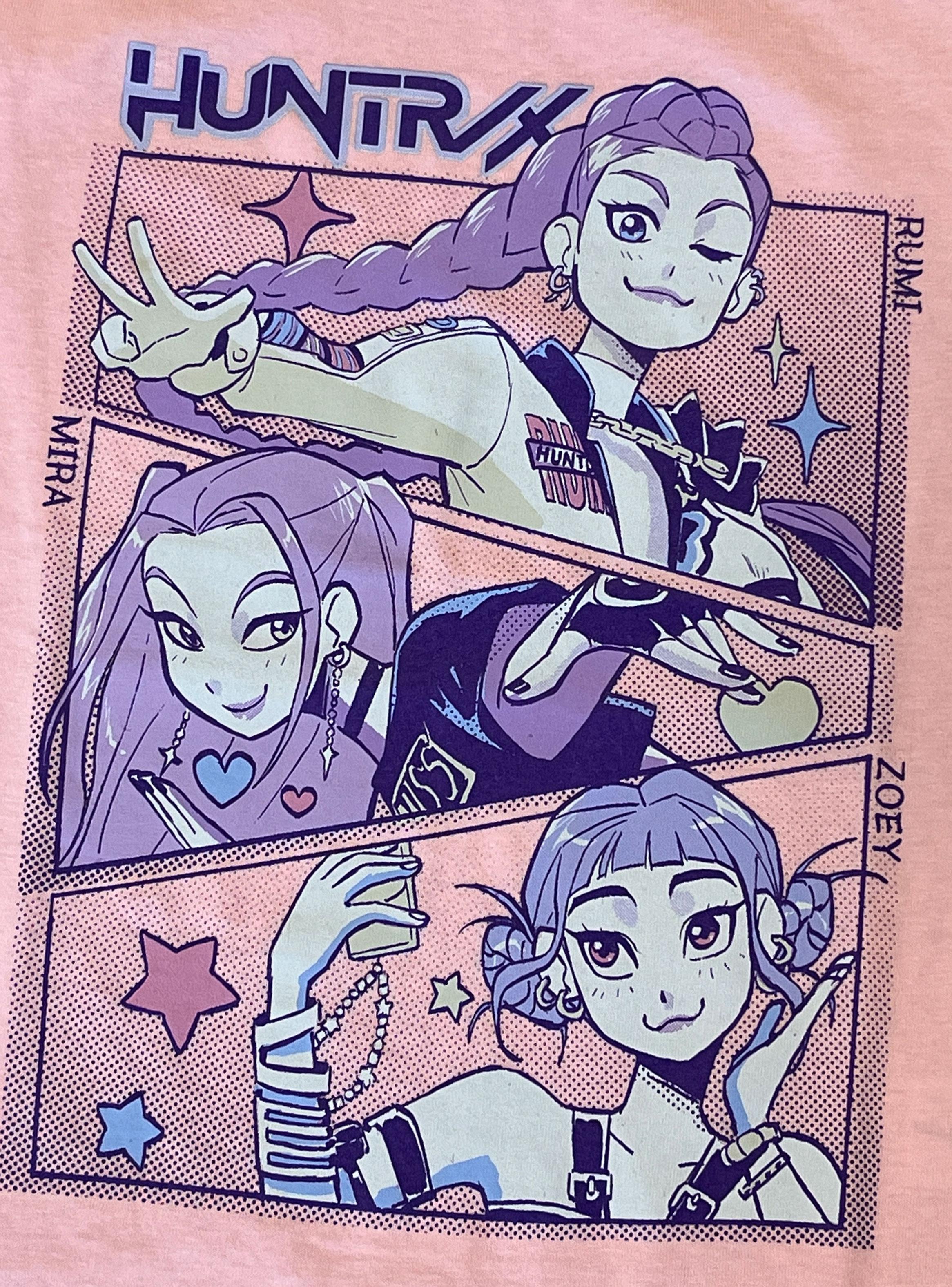 Polera Personajes Demon Hunters de Algodón-2