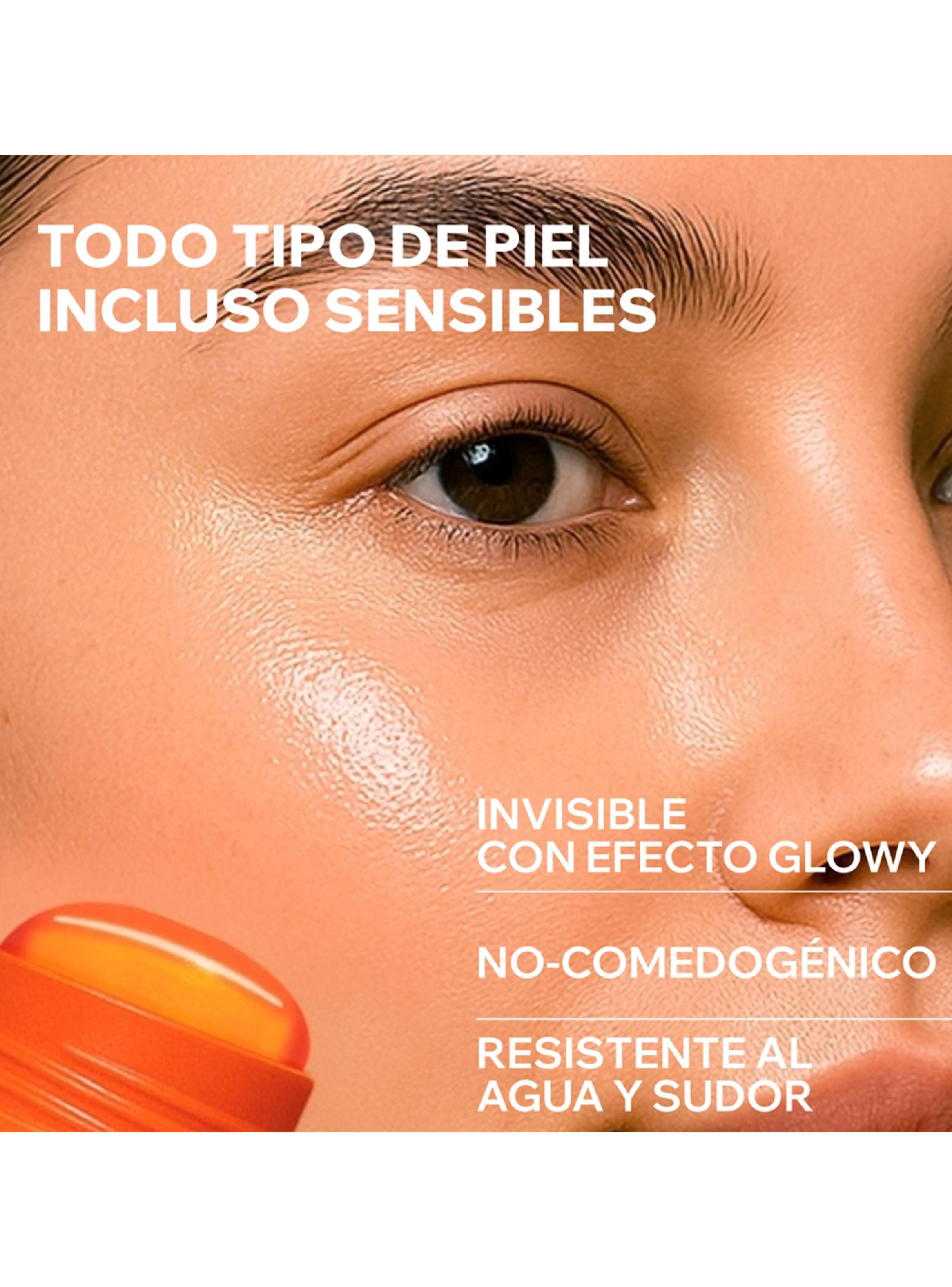 Protector Solar Bariésun  Stick Invisible SPF50+ con Funda Glow 18g Uriage-4