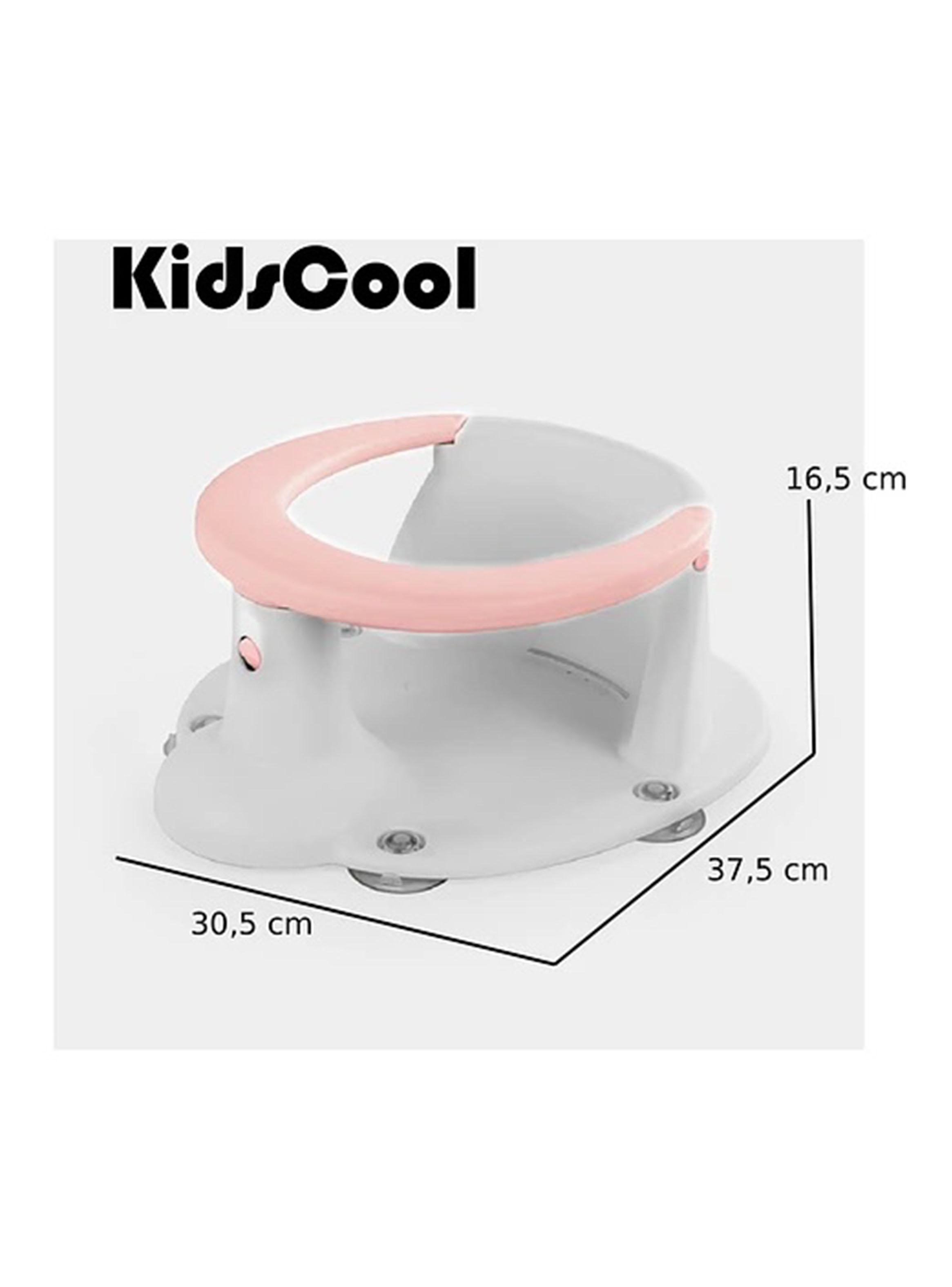 Asiento Baño para Bebé Rosado-2