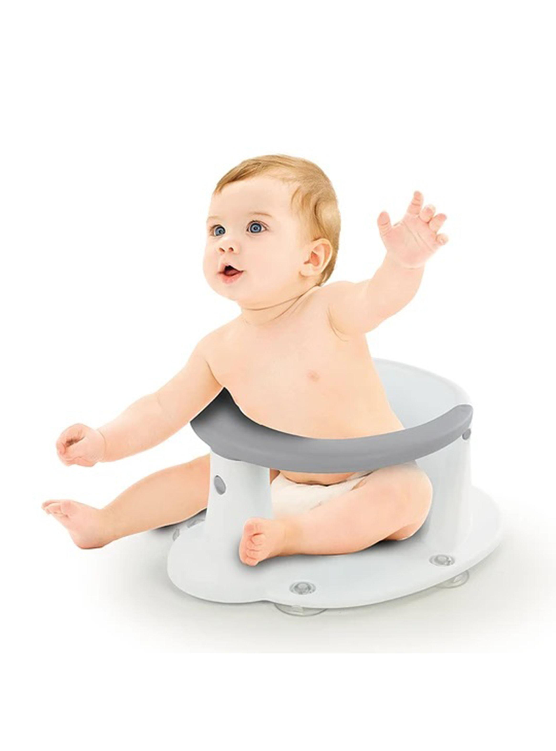 Asiento Baño para Bebé Gris-2
