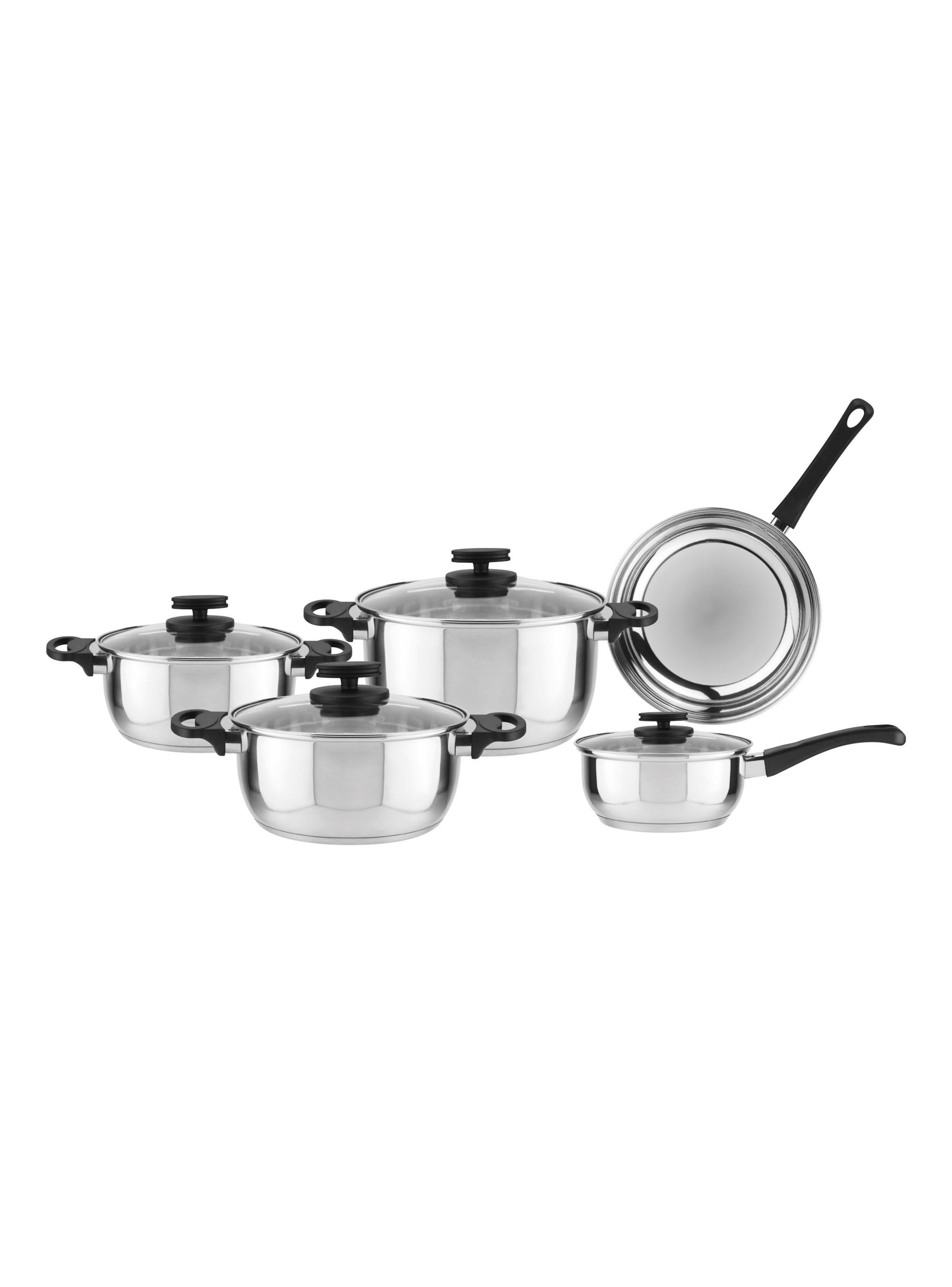 Batería de Cocina 9 Piezas Style Inox-0