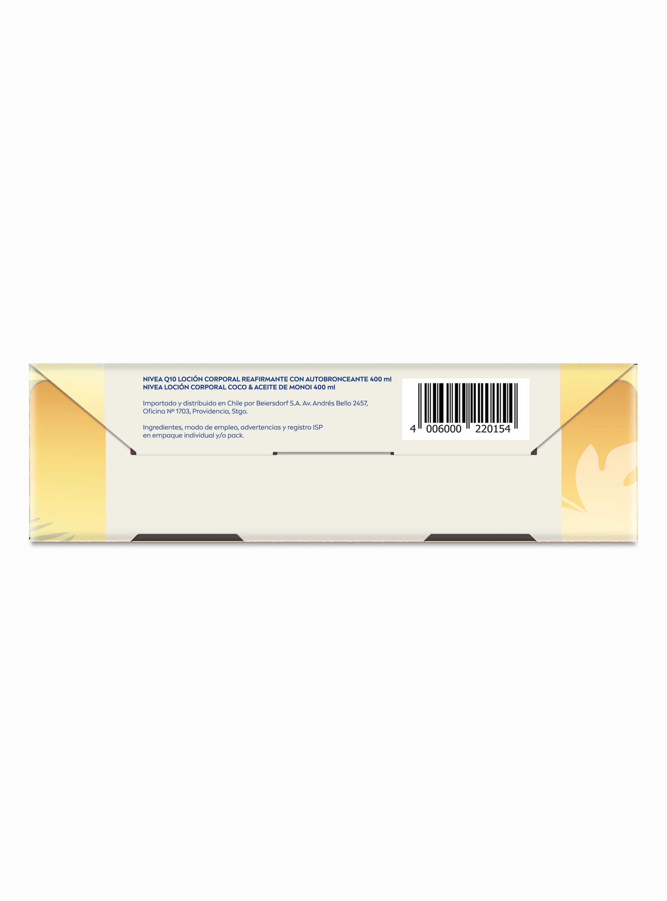 Pack Bronze 400ml + Senses Coco 400ml NIVEA-4