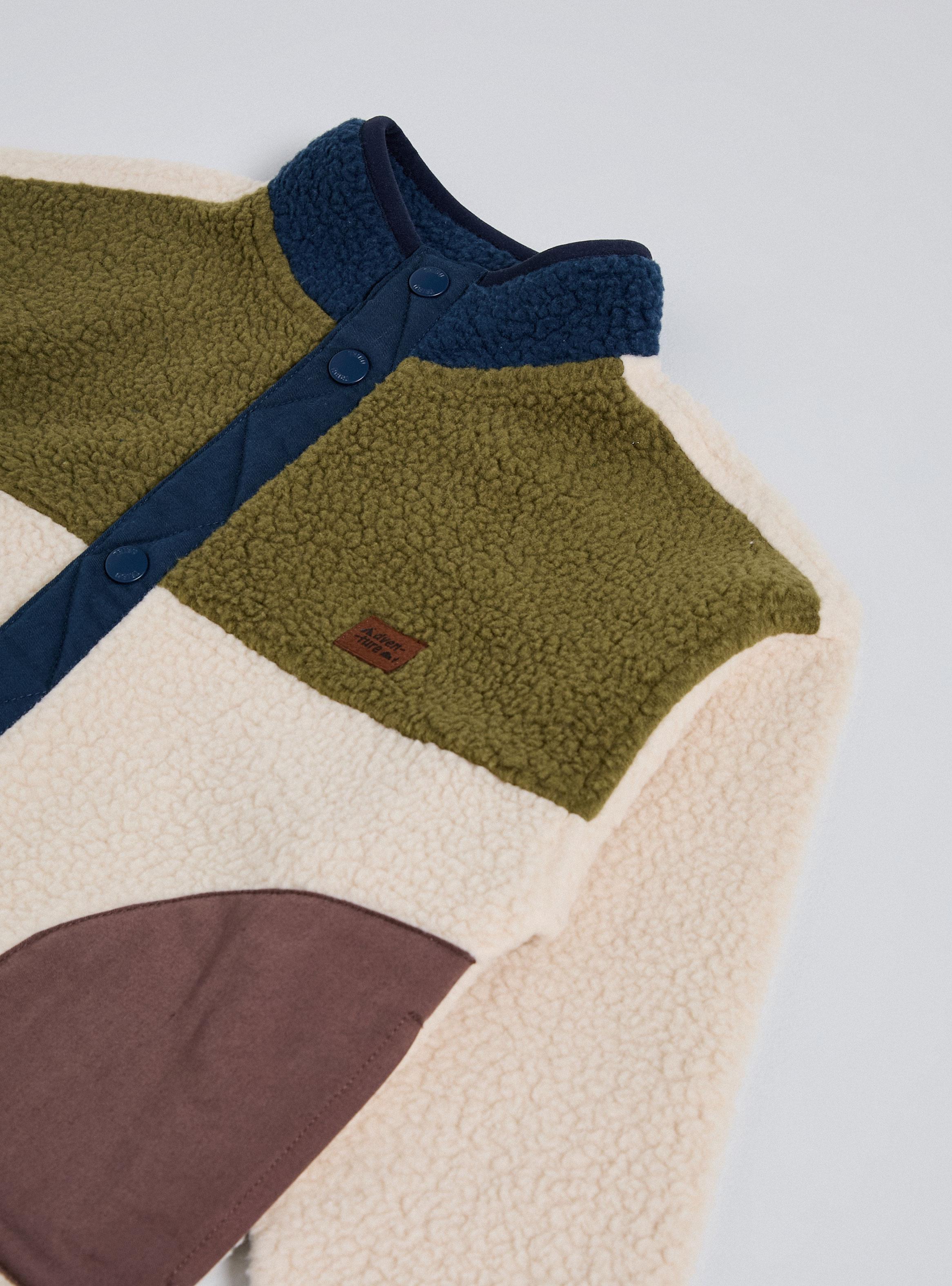 Polar Color Block con Bolsillo Contraste-3