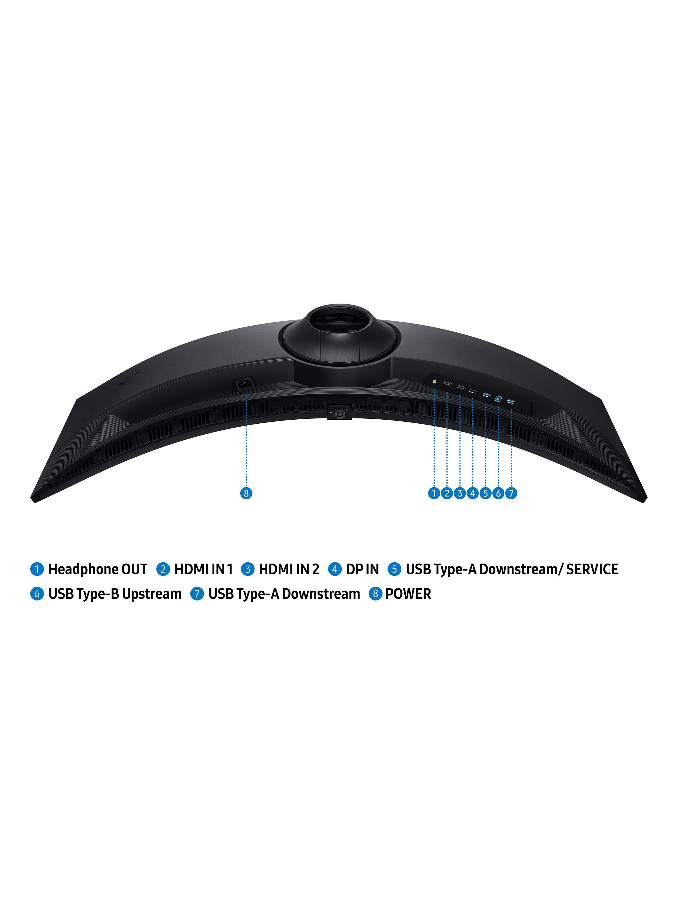 Monitor Gamer Curvo 49'' Odyssey G9 G91F QHD 144Hz-8