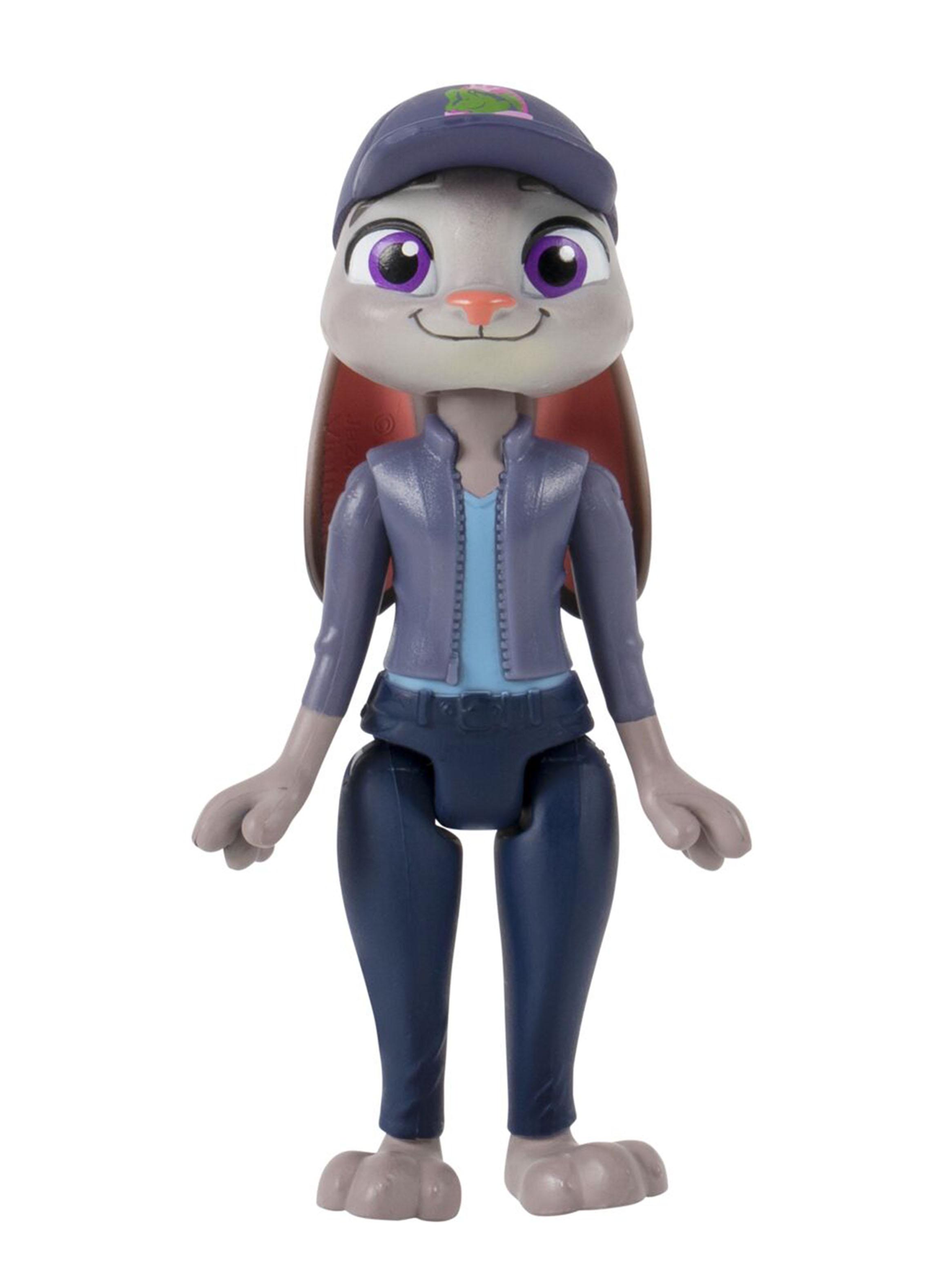 Set 7 Figuras de Acción Aventura Zootopia-2