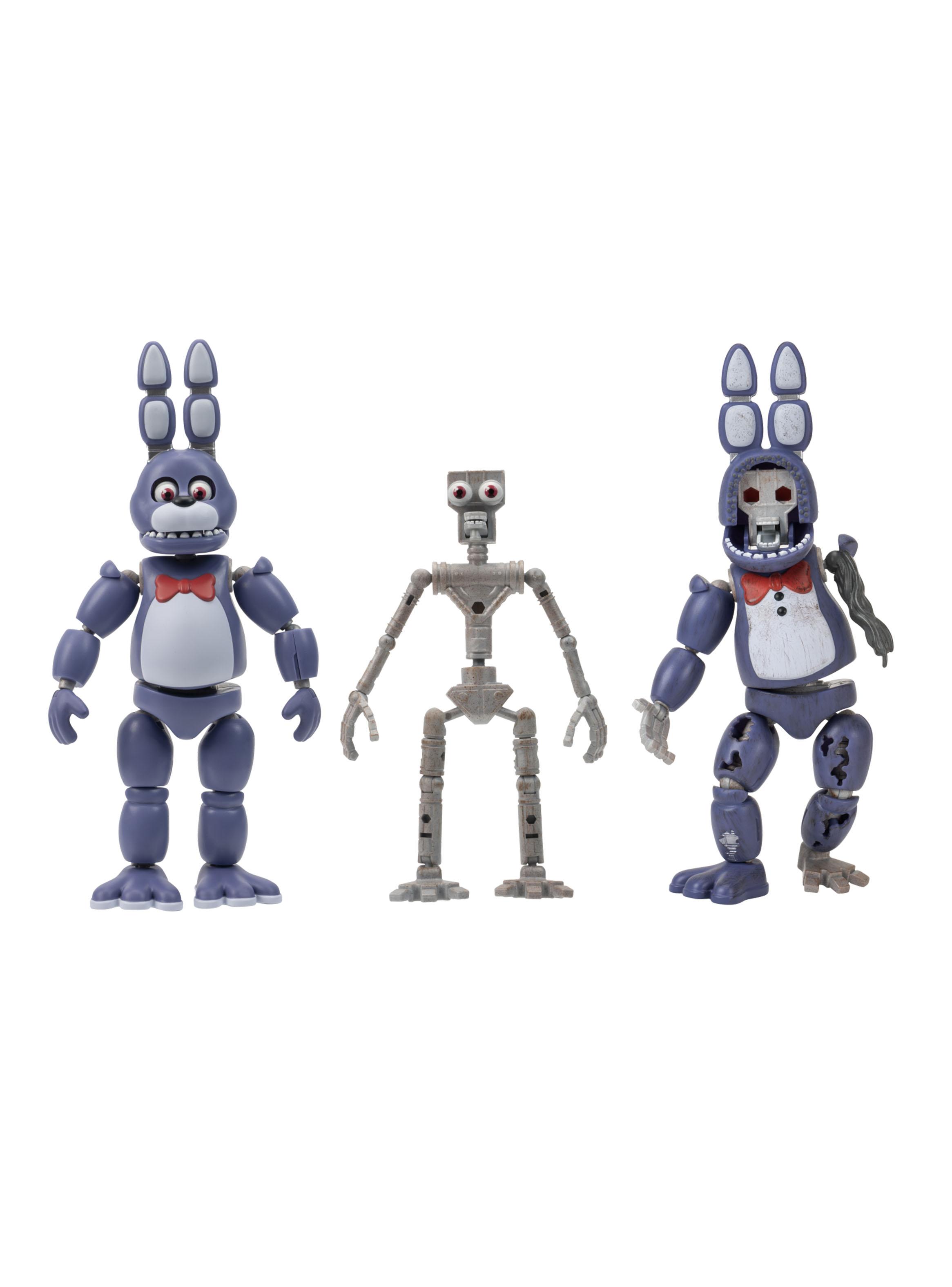Set 3 Figuras de Acción Bonnie Five Nights & Freddy’s-0