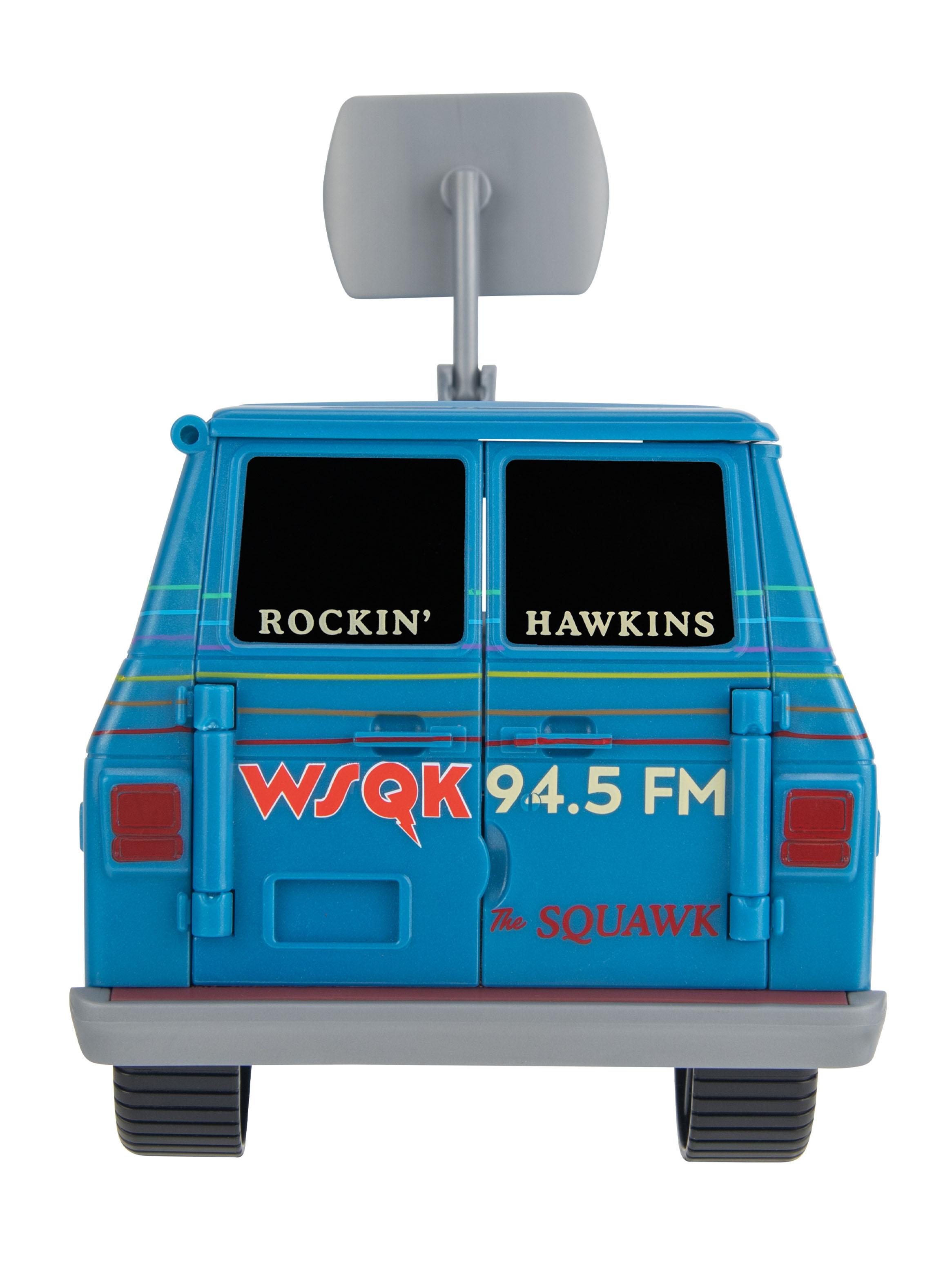 Set The Squawk Van Stranger y Figura Steve Harrington-5