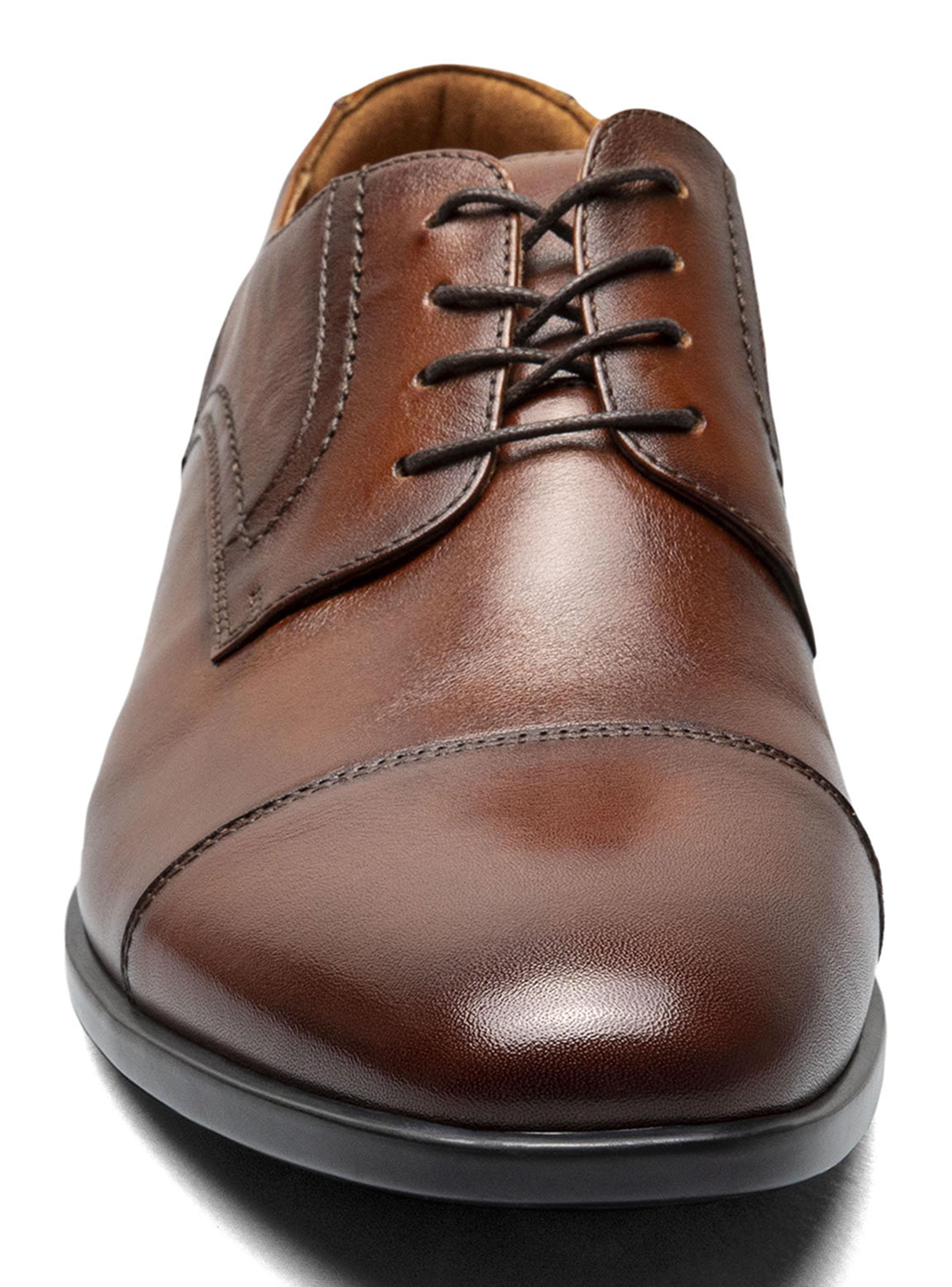 Zapato Formal Cognac-Zaffiro Cap Toe Oxford Cuero Hombre-3