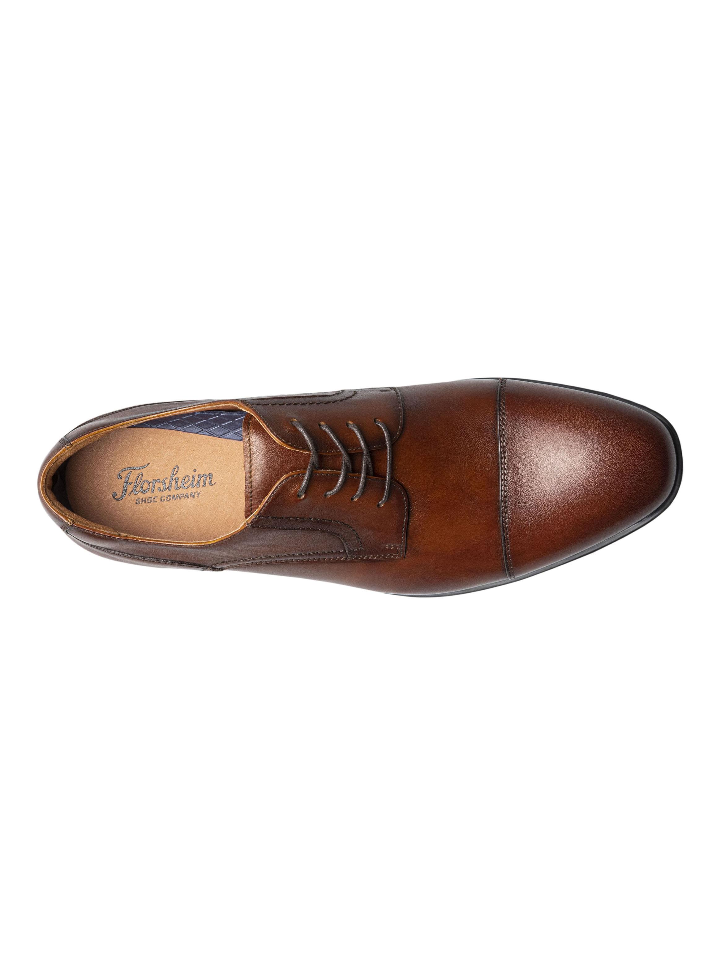 Zapato Formal Cognac-Zaffiro Cap Toe Oxford Cuero Hombre-5