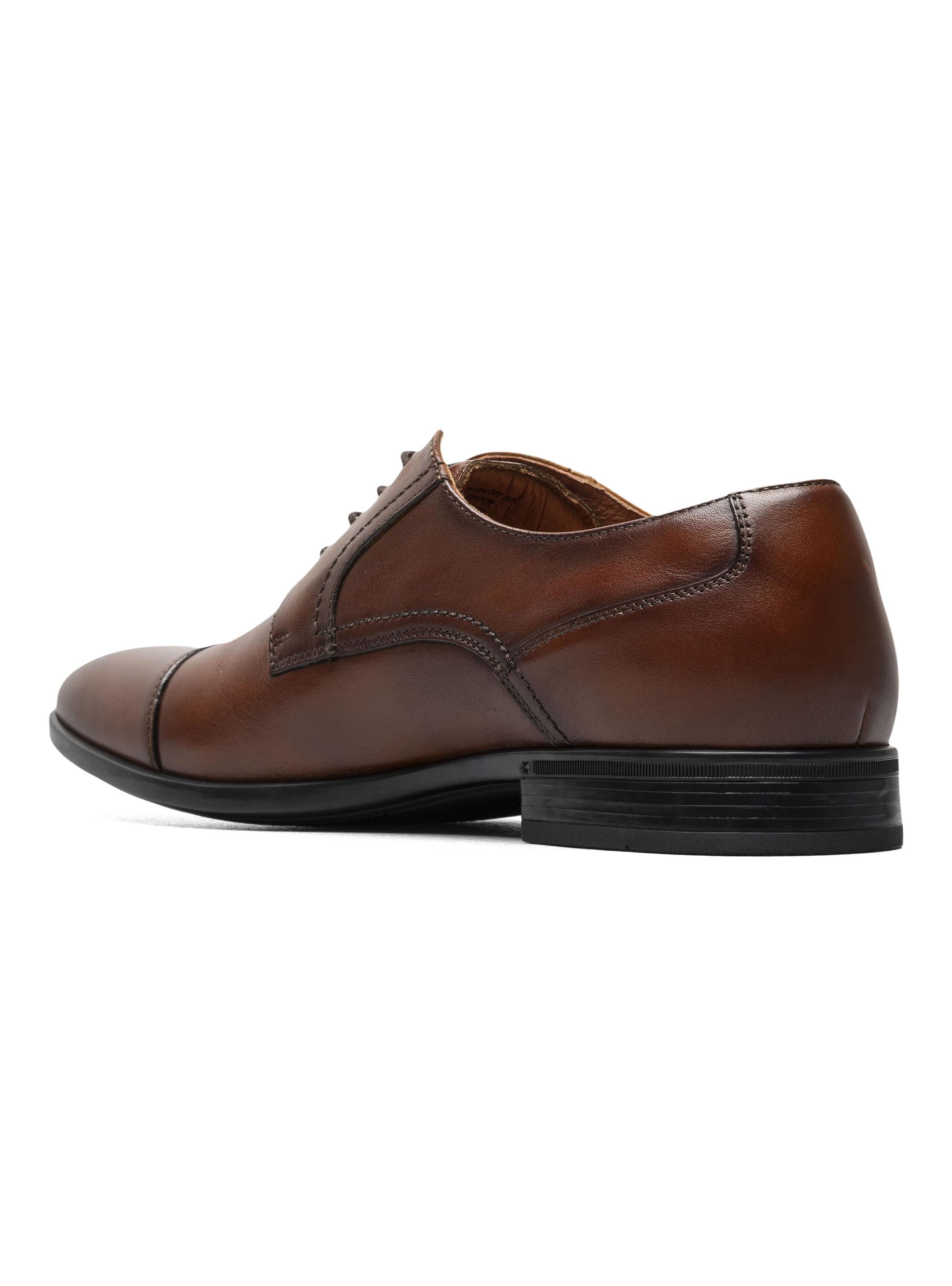 Zapato Formal Cognac-Zaffiro Cap Toe Oxford Cuero Hombre-2