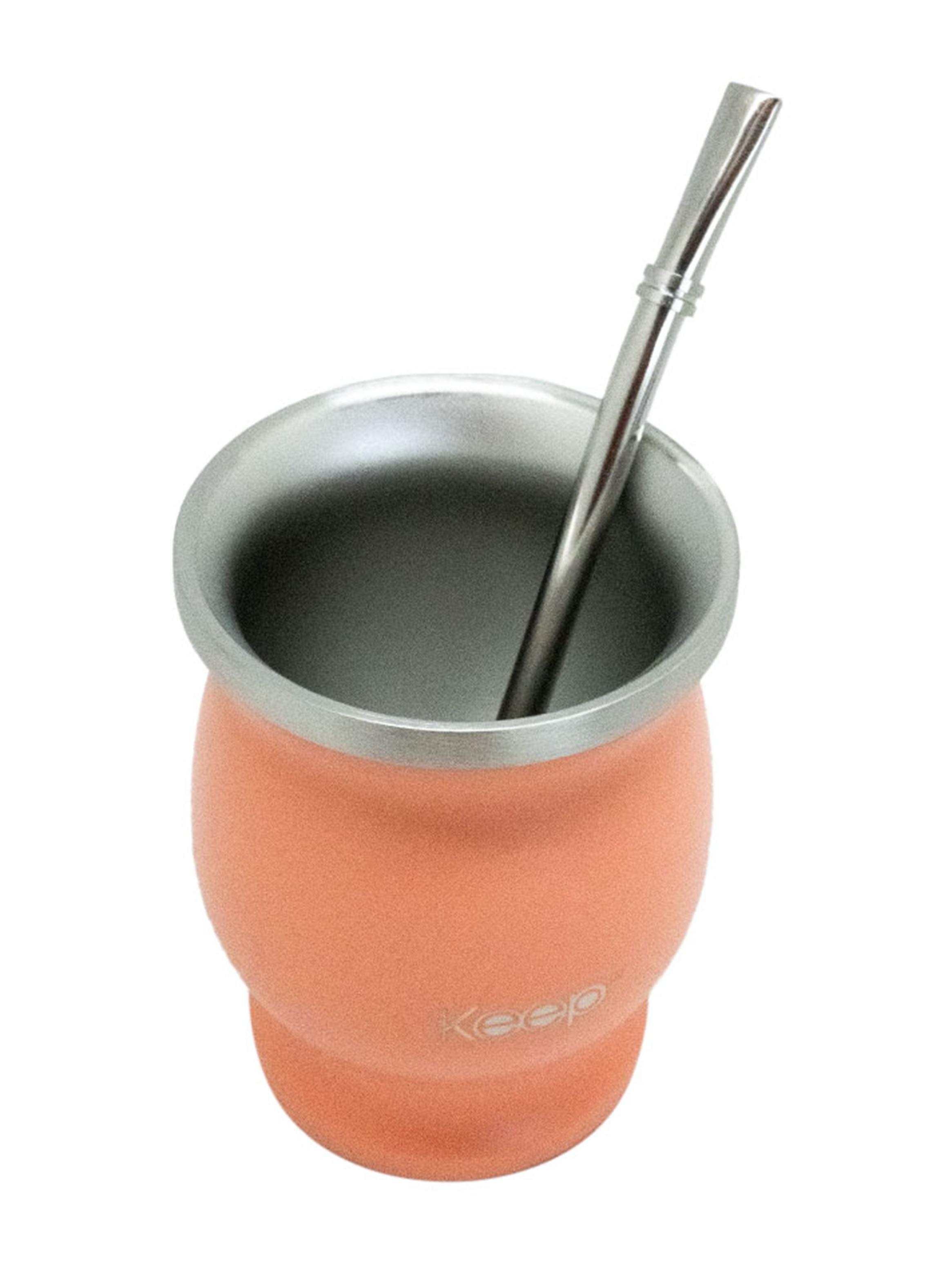 Mate Clásico 300 ml Coral-2