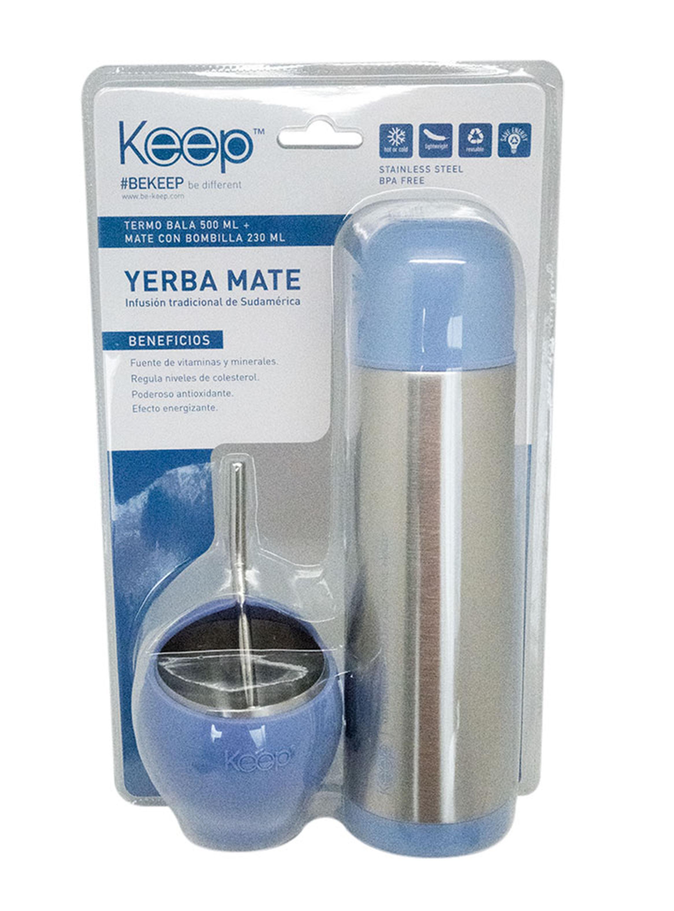 Set Mate + Termo Bala 500 ml Lavanda-2
