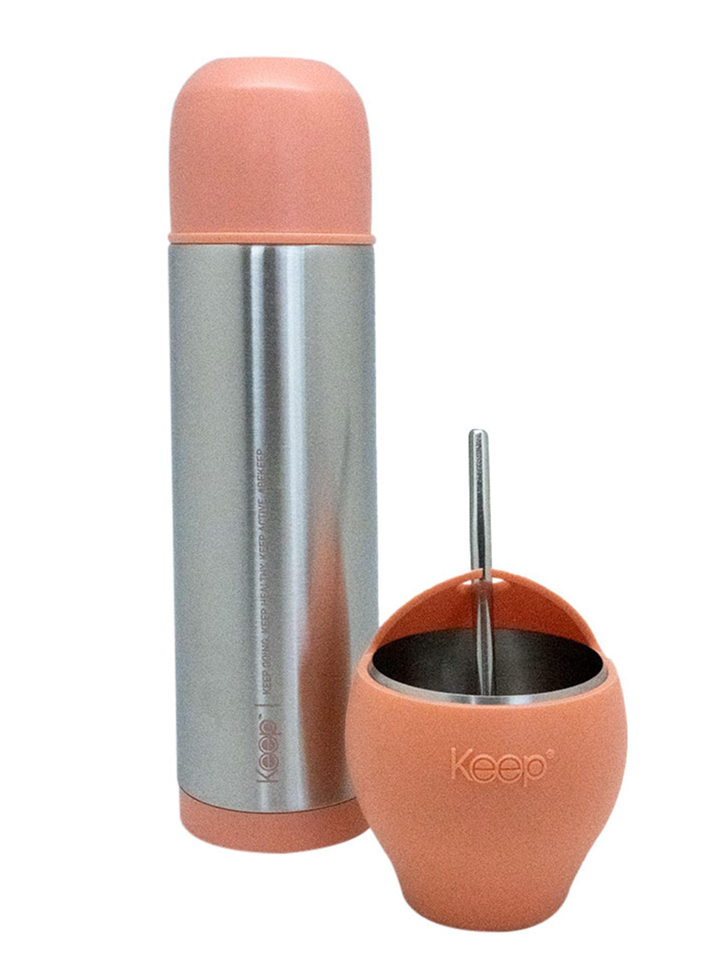 Set Mate + Termo Bala 500 ml Coral-0
