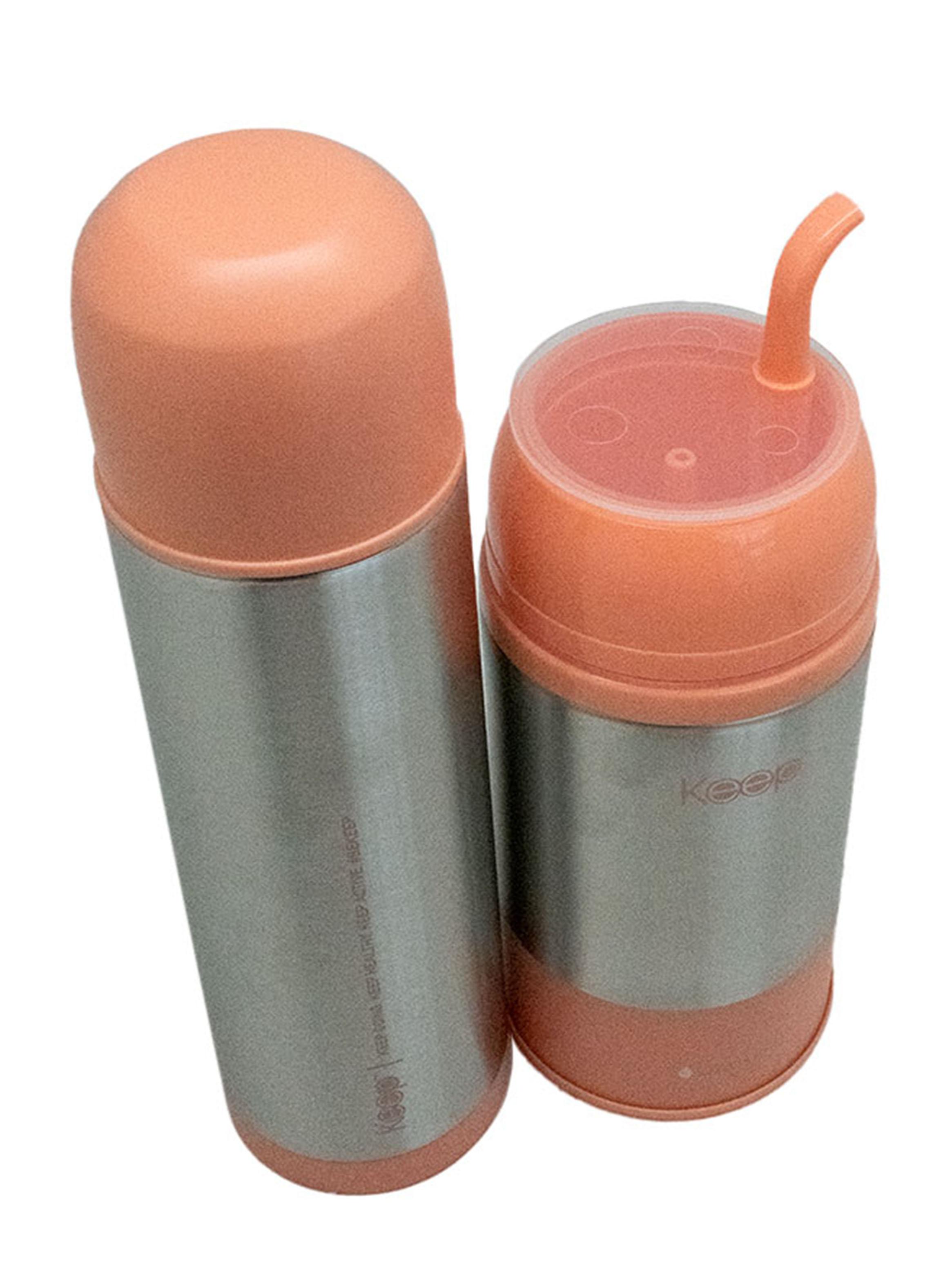 Set Termo Mate + Termo Bala 500 ml Coral-1