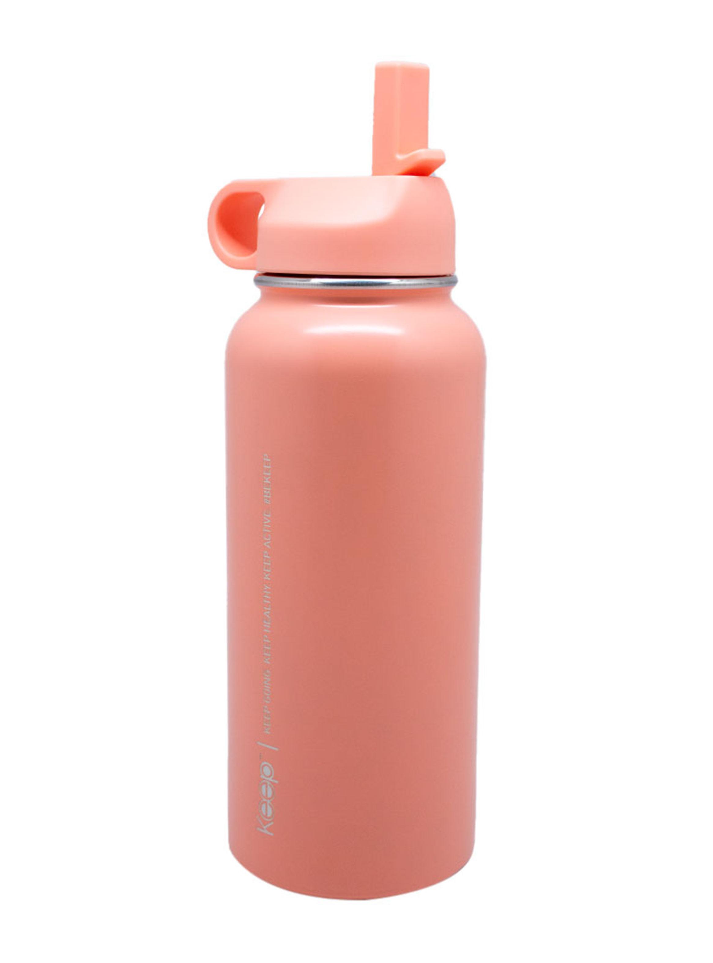 Botella para Agua Insulada Acero Inoxidable 1 Lt Coral-2