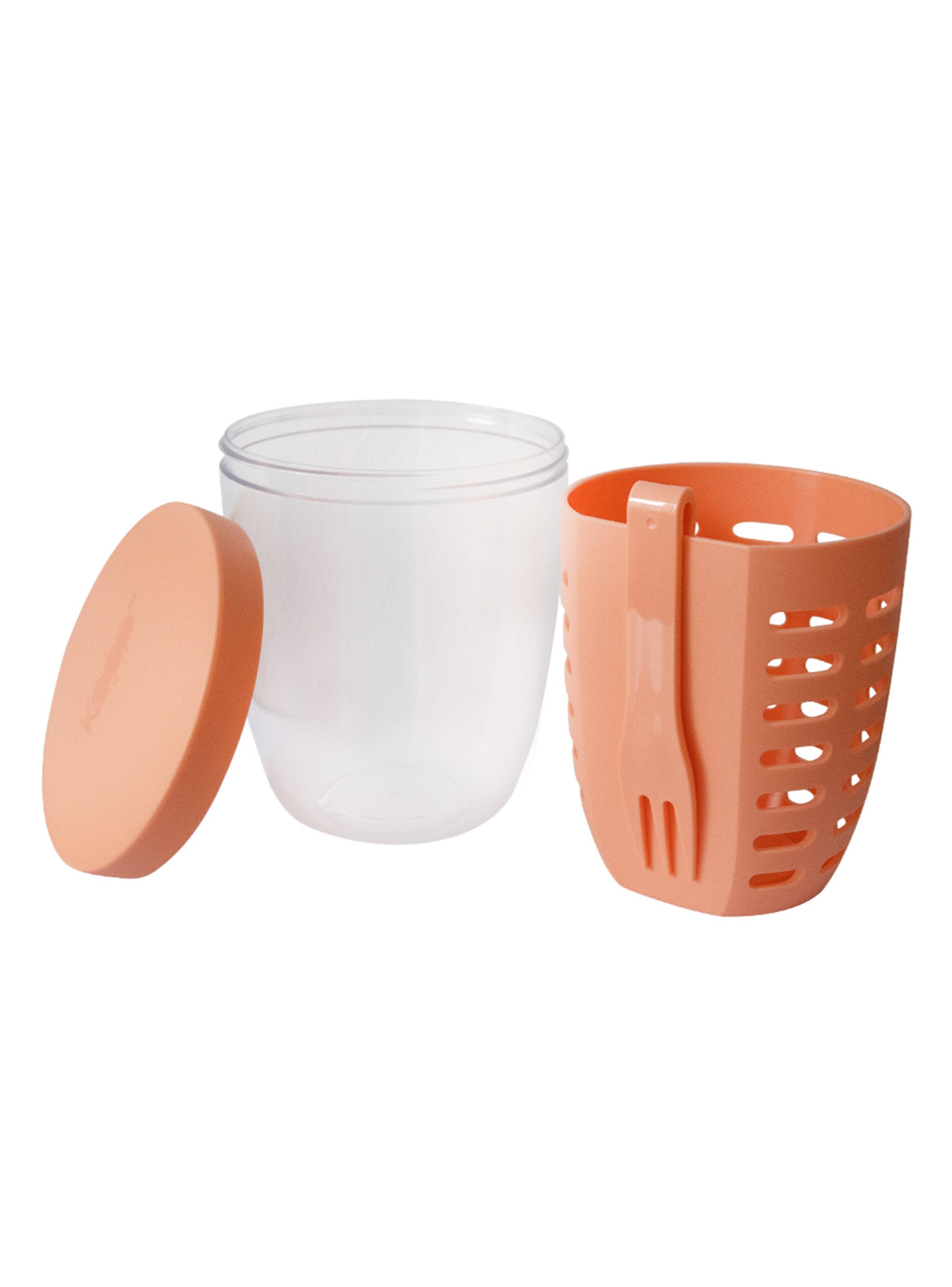 Porta Frutas 600 ml Coral-2