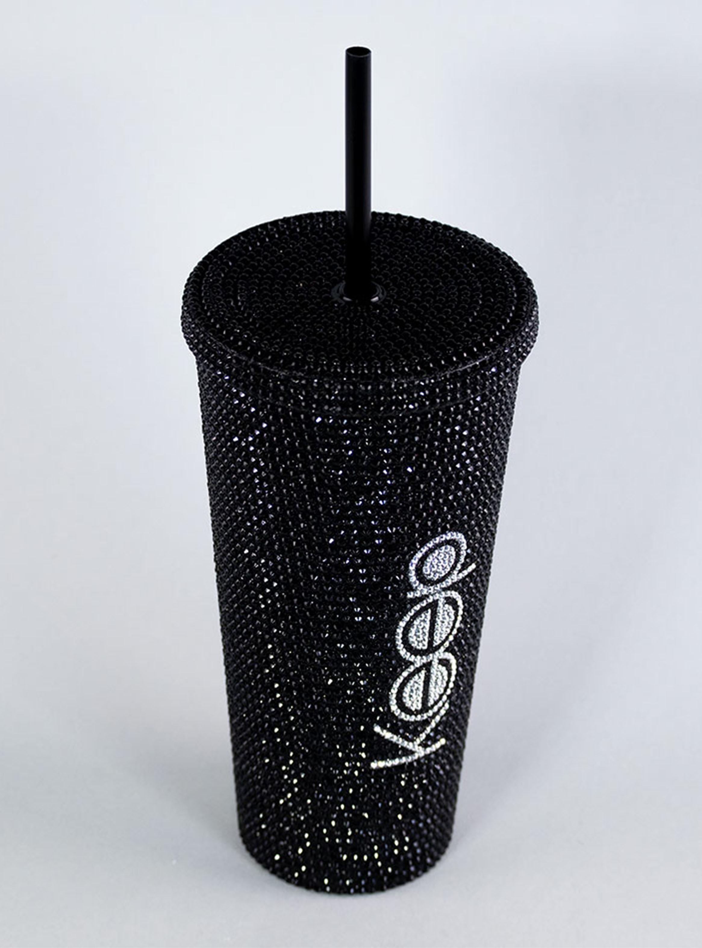 Vaso Tumbler Shinny Plástico 650 ml Negro-2