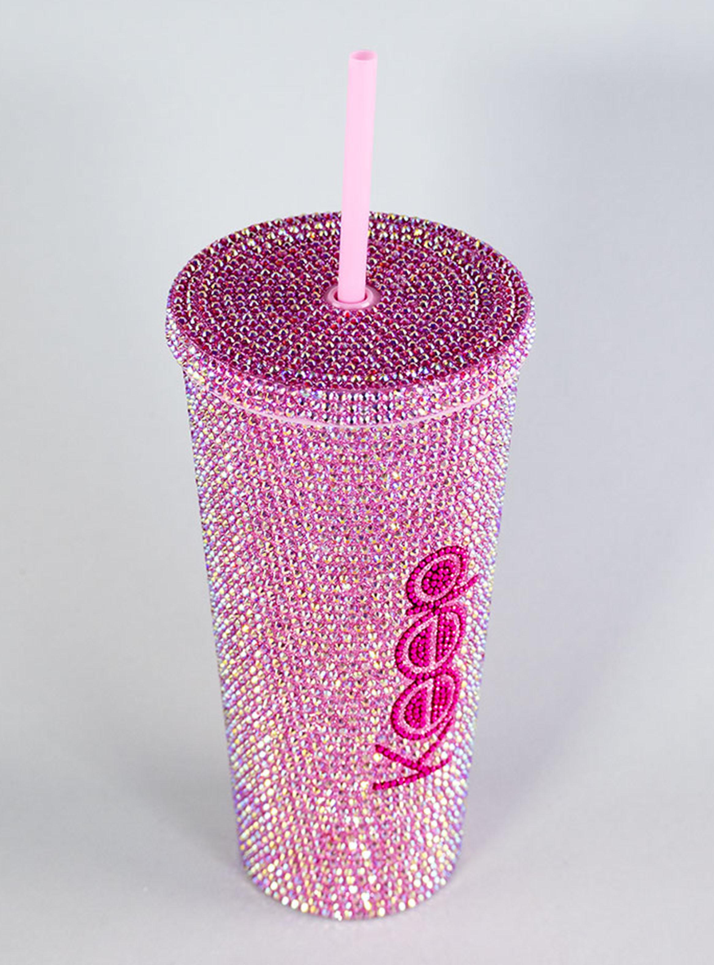 Vaso Tumbler Shinny Plástico 650 ml Rosado-2