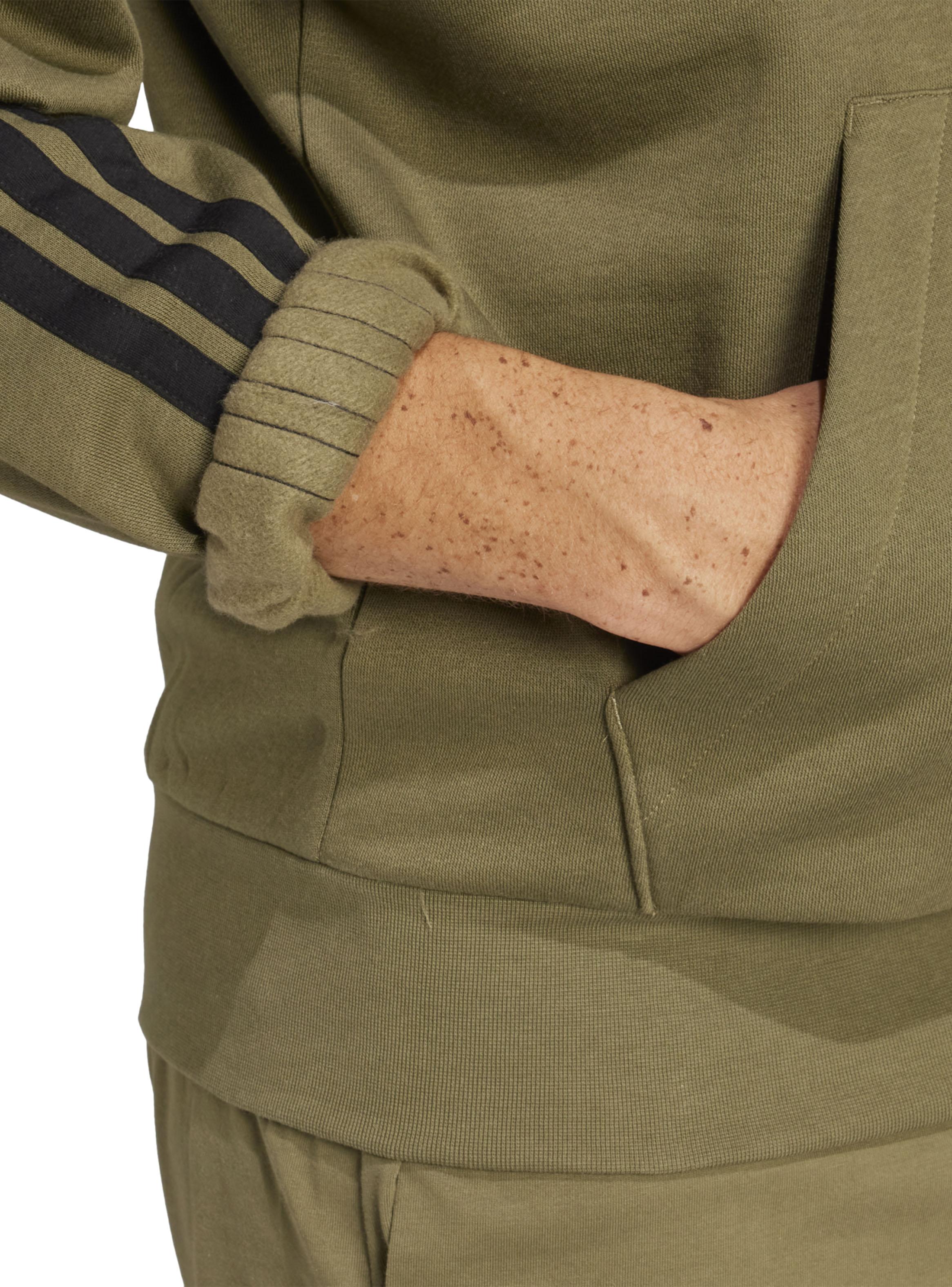 Polerón con Capucha Essentials Fleece 3 Tiras-4