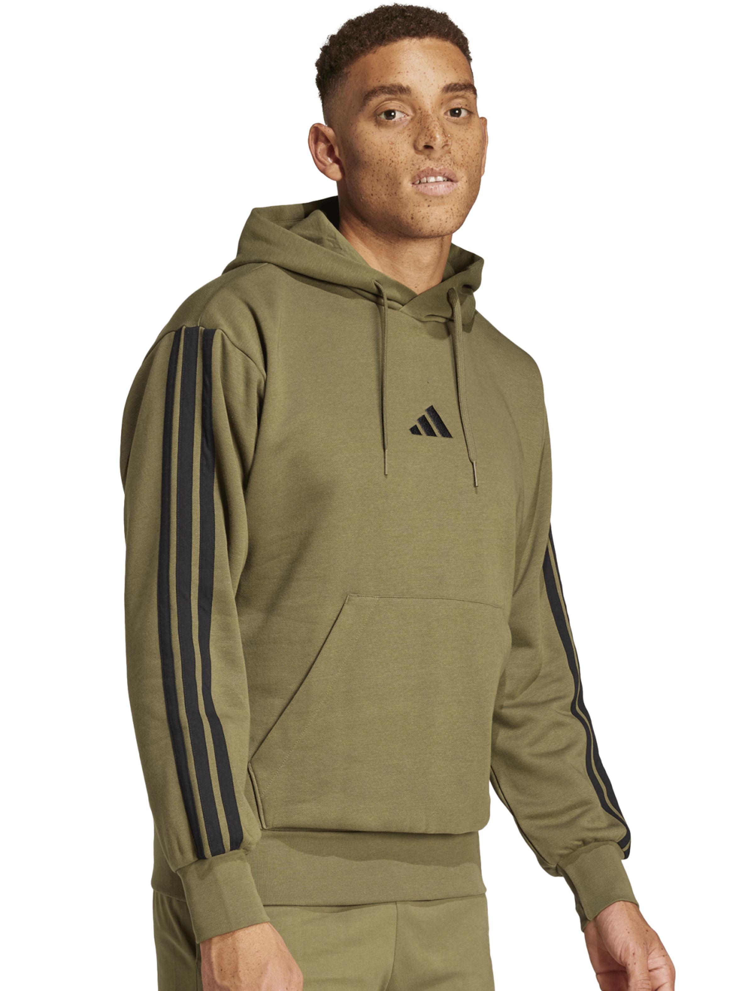 Polerón con Capucha Essentials Fleece 3 Tiras-2