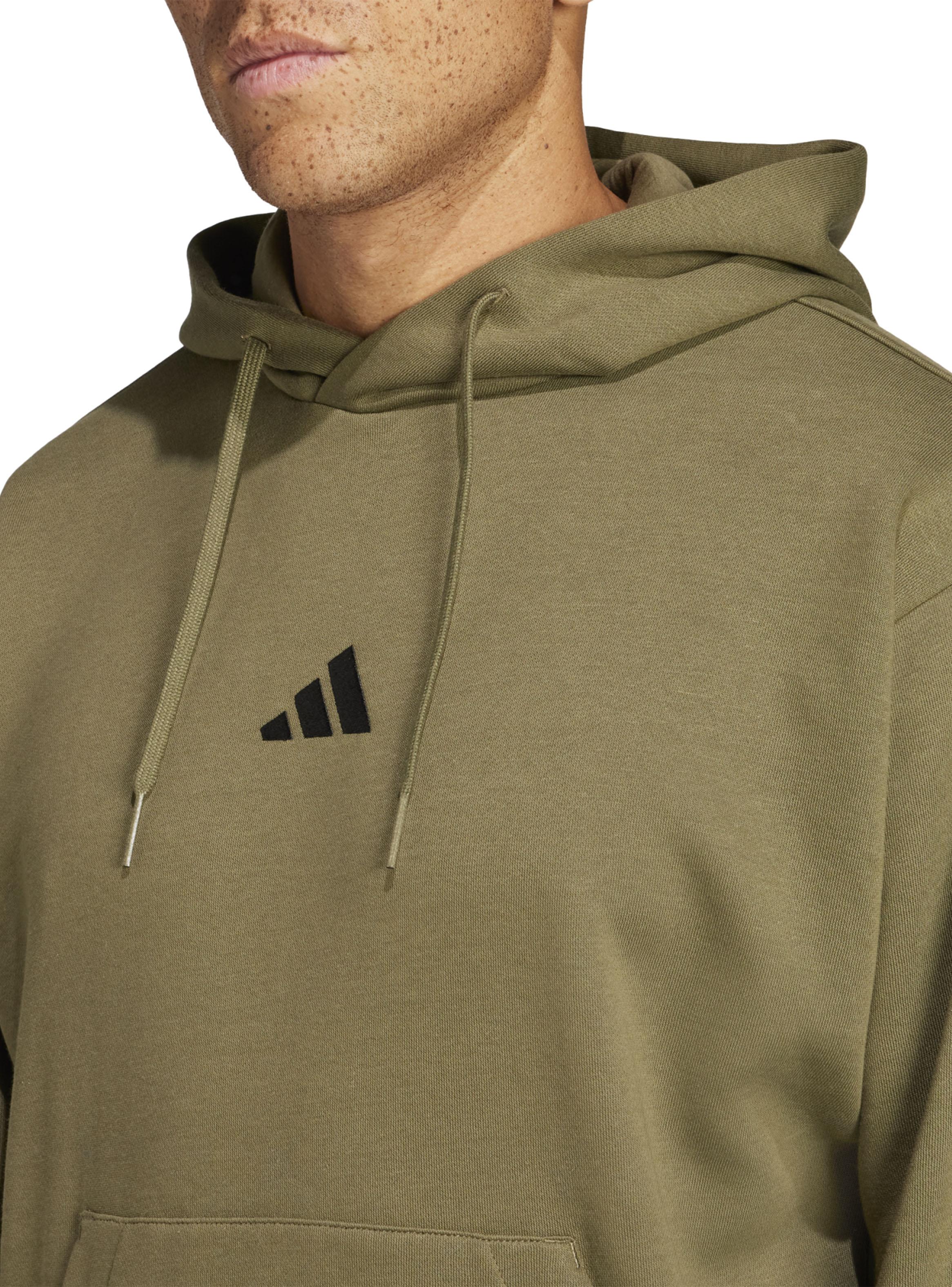 Polerón con Capucha Essentials Fleece 3 Tiras-3