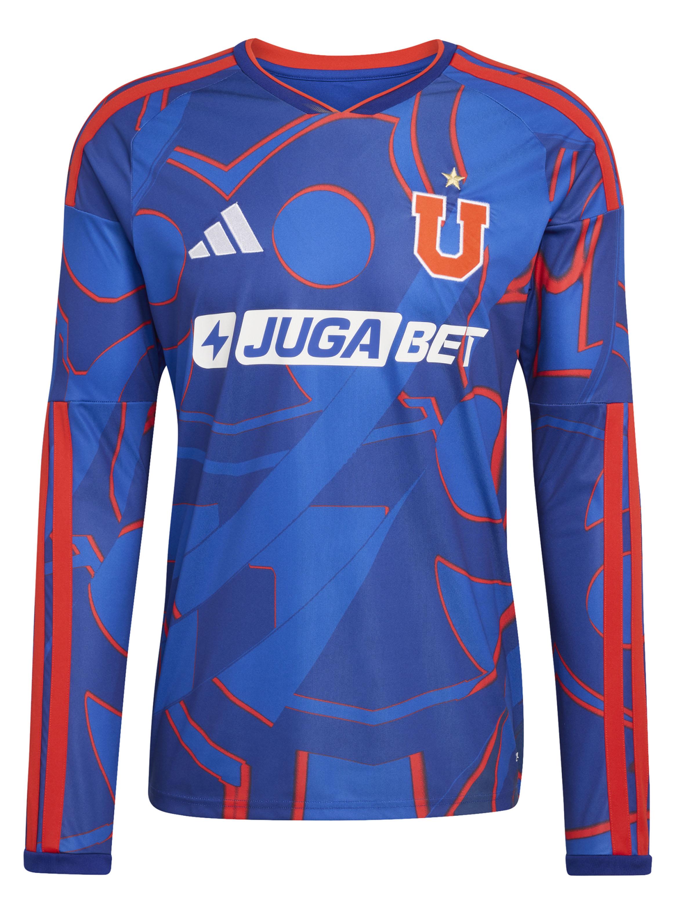 Camiseta de Fútbol Local Universidad de Chile Manga Larga-2