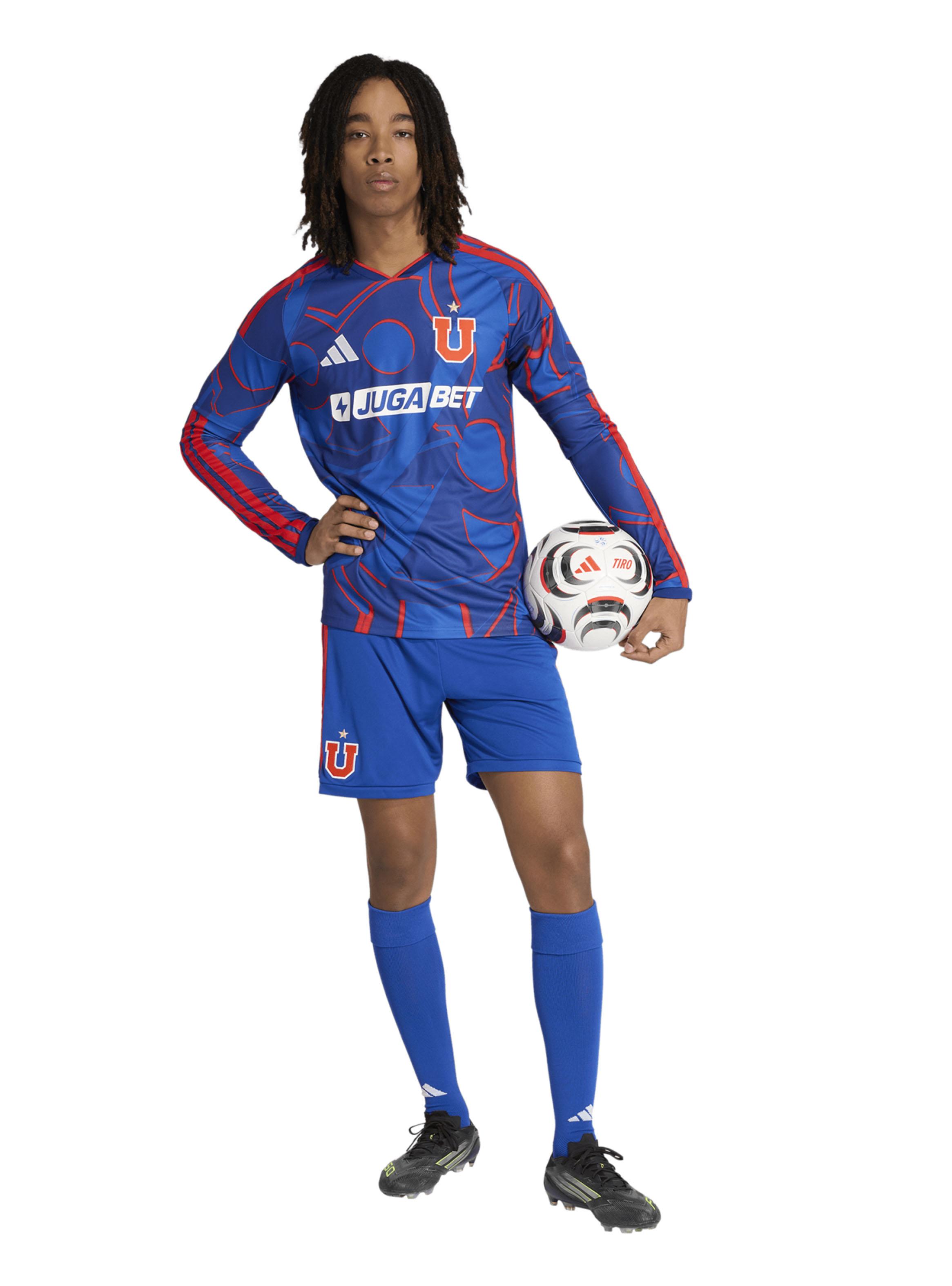 Camiseta de Fútbol Local Universidad de Chile Manga Larga-4