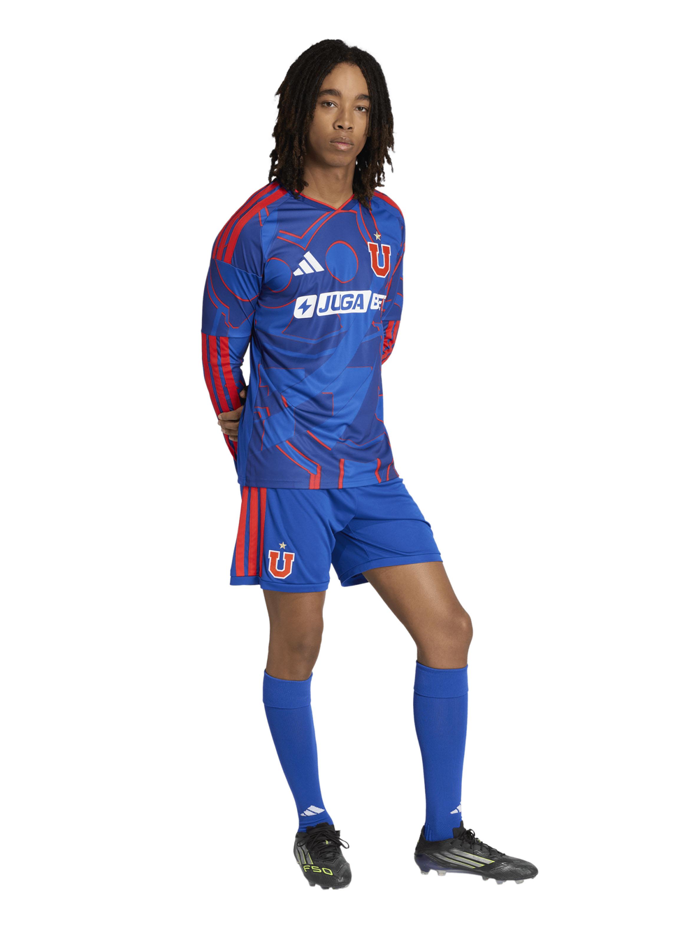 Camiseta de Fútbol Local Universidad de Chile Manga Larga-5