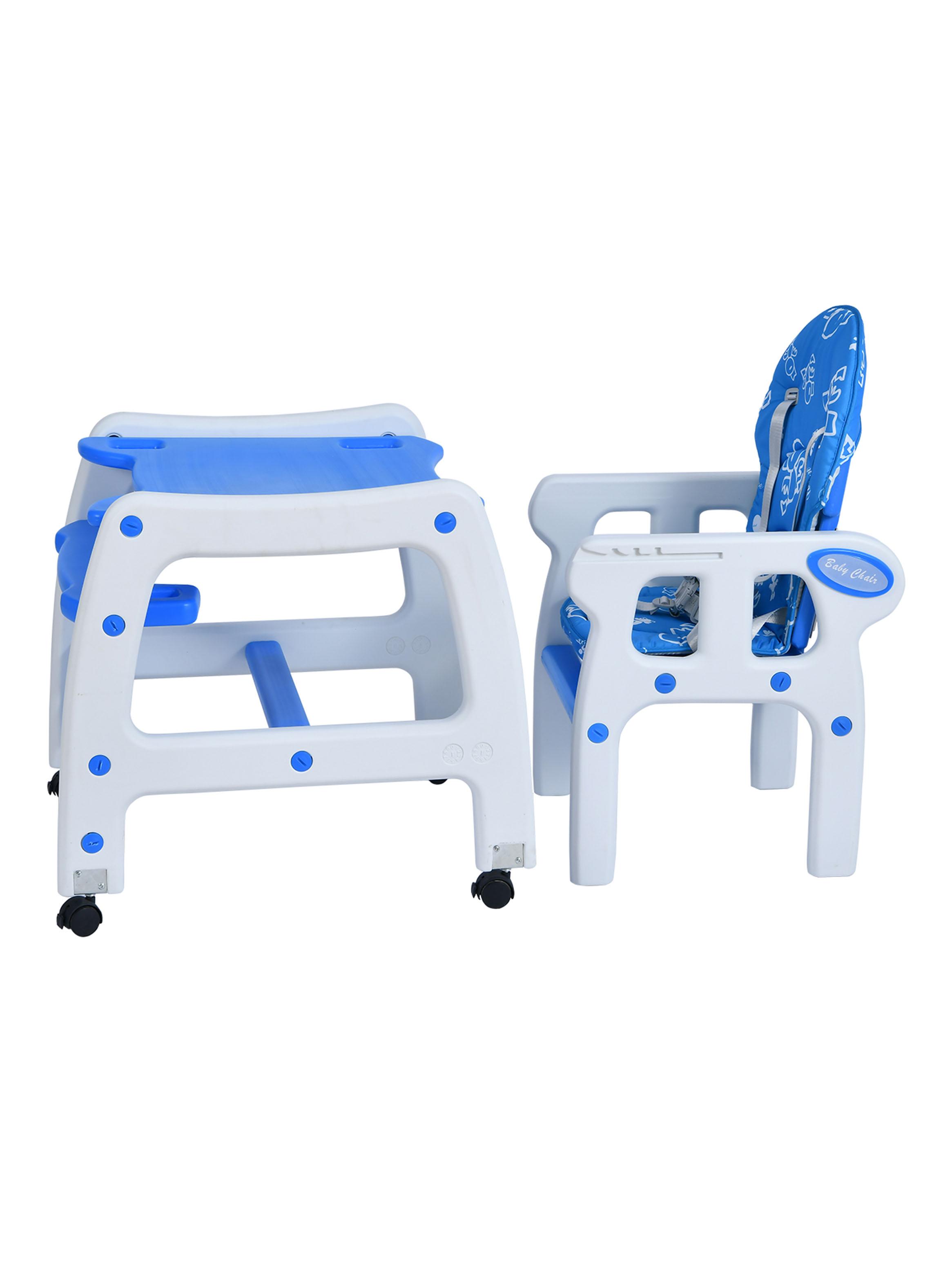 Silla de Comer New 3 Funciones Azul-2