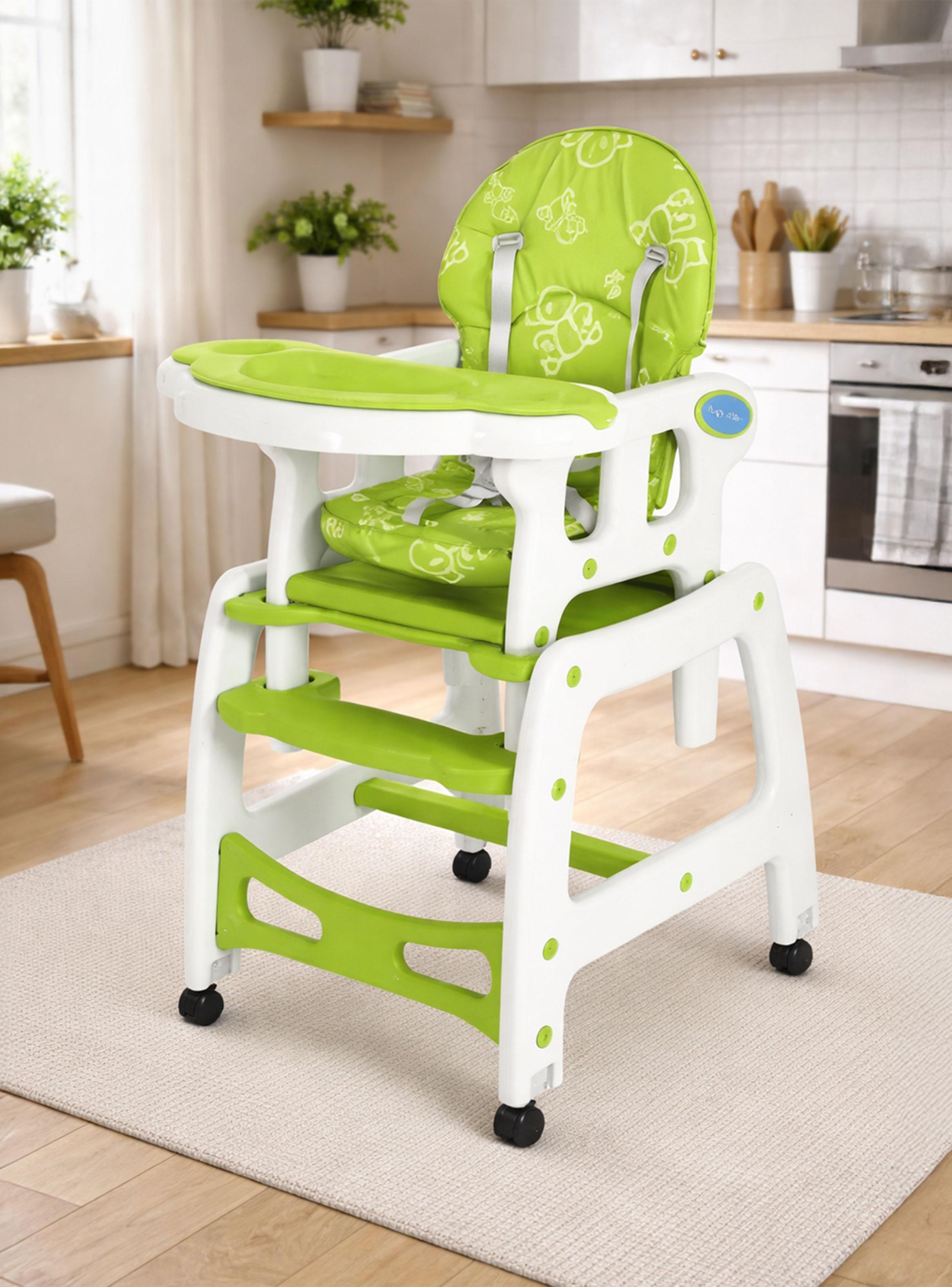 Silla de Comer New 3 Funciones Verde-6