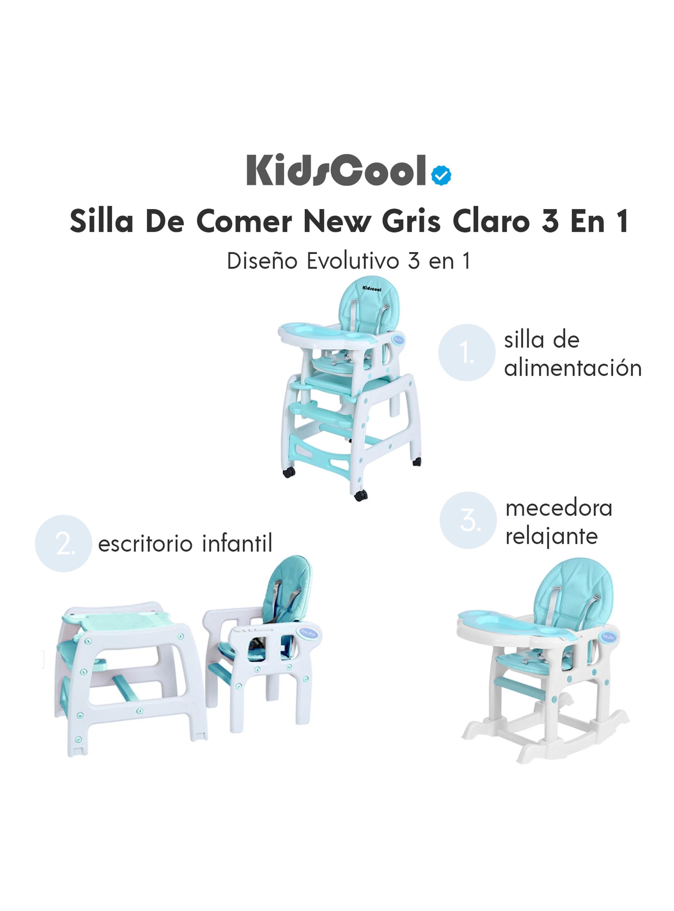 Silla de Comer New Fresh 3 Funciones Blue-2