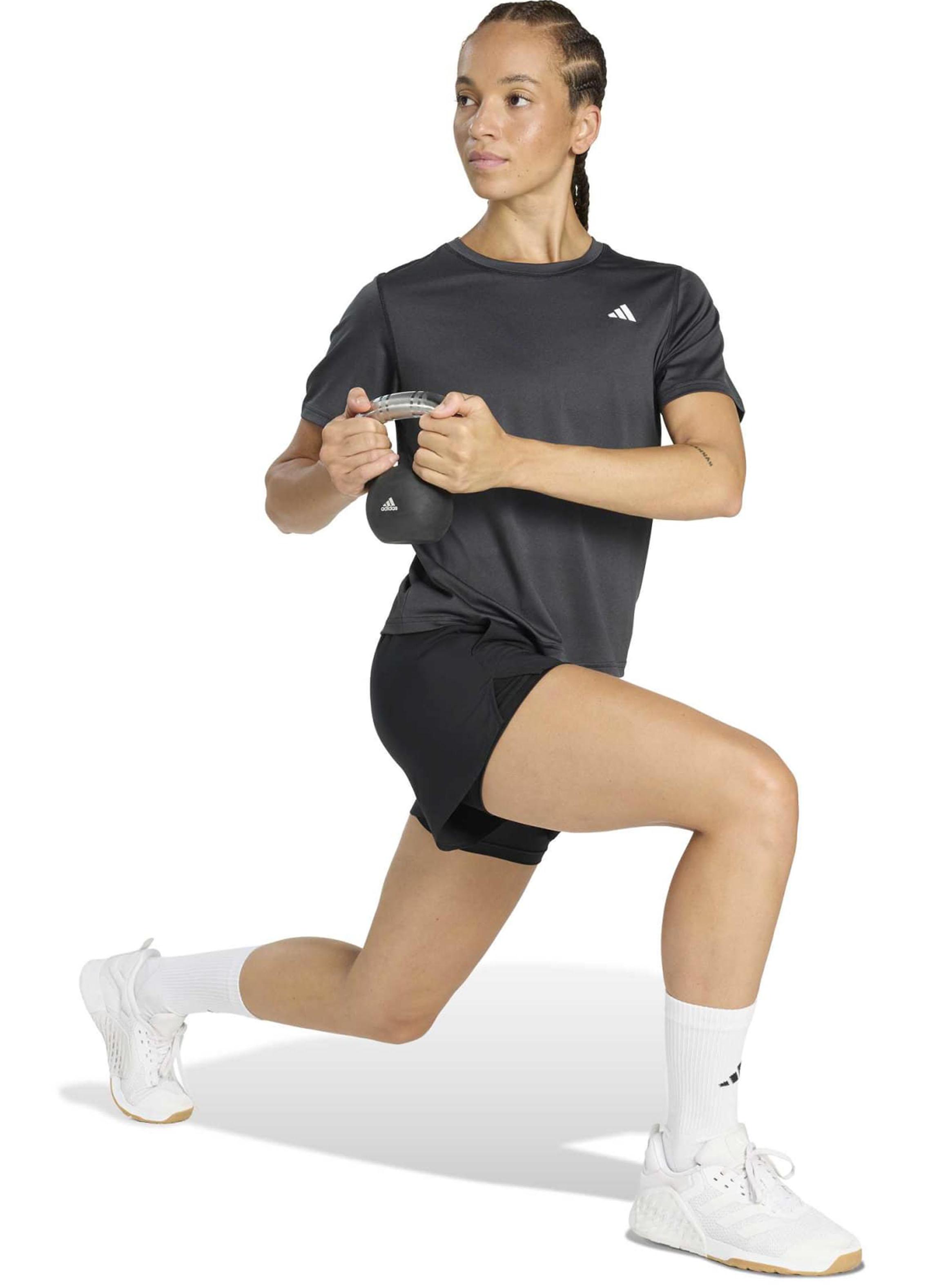 Polera Lisa Training We Min Crew Tee-4