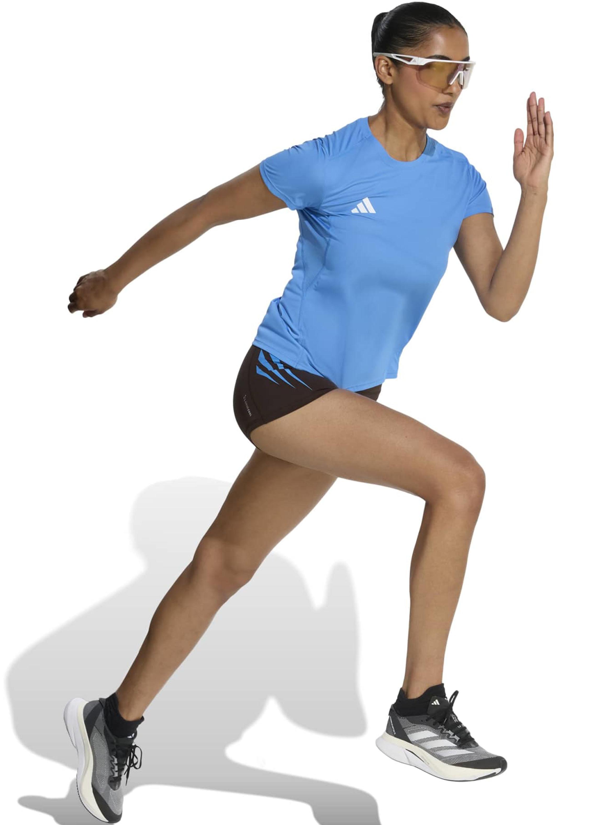 Polera Graphic Running Adizero E Tee-4