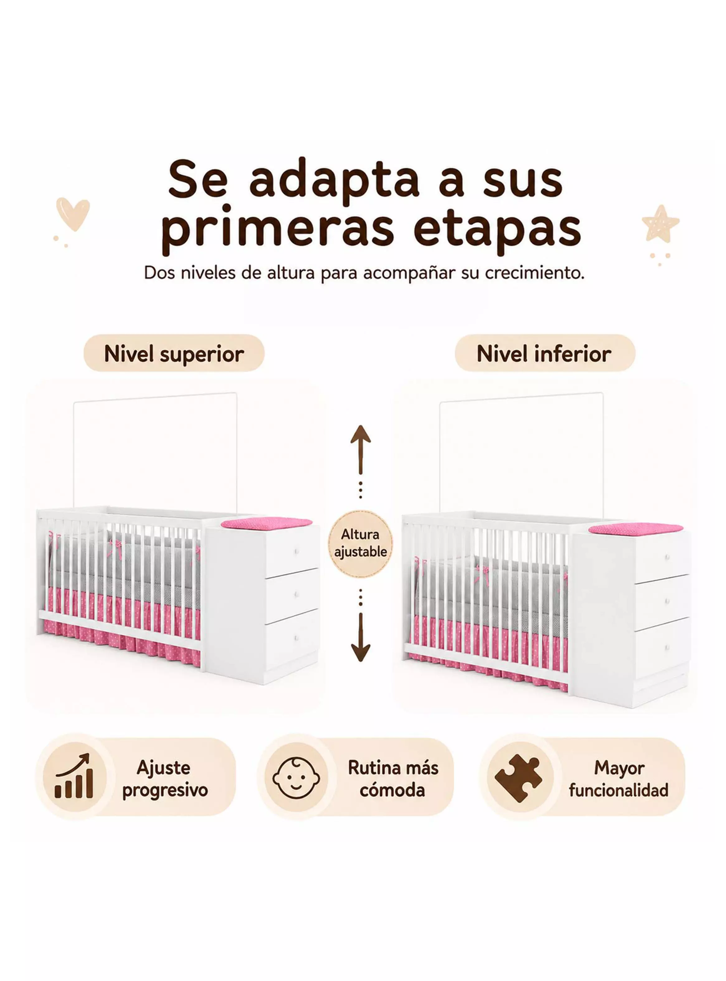 Cuna Gutti con Cómoda-2