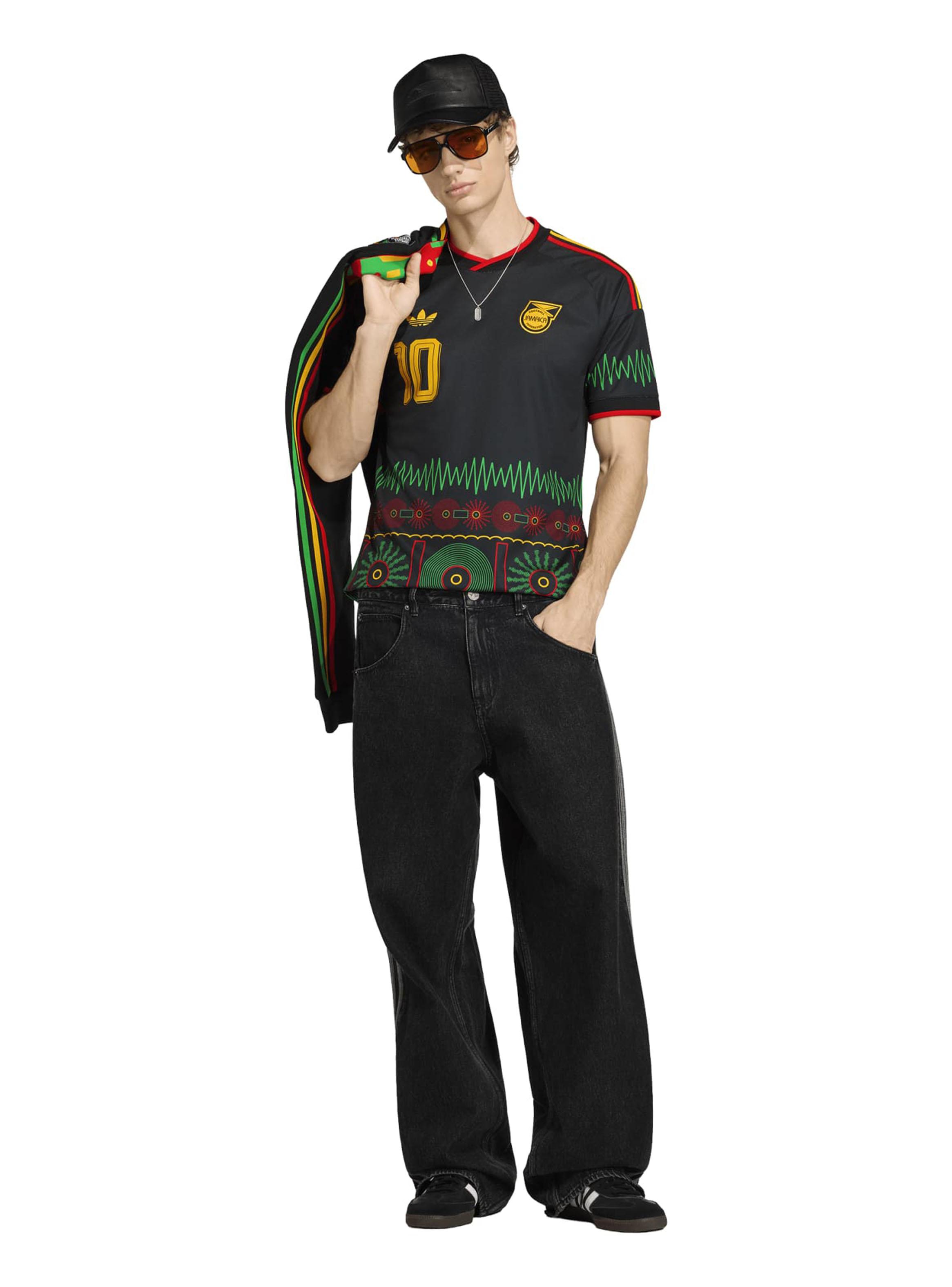 Camiseta de Fútbol Jamaica Visita 2026 Bob Marley-4